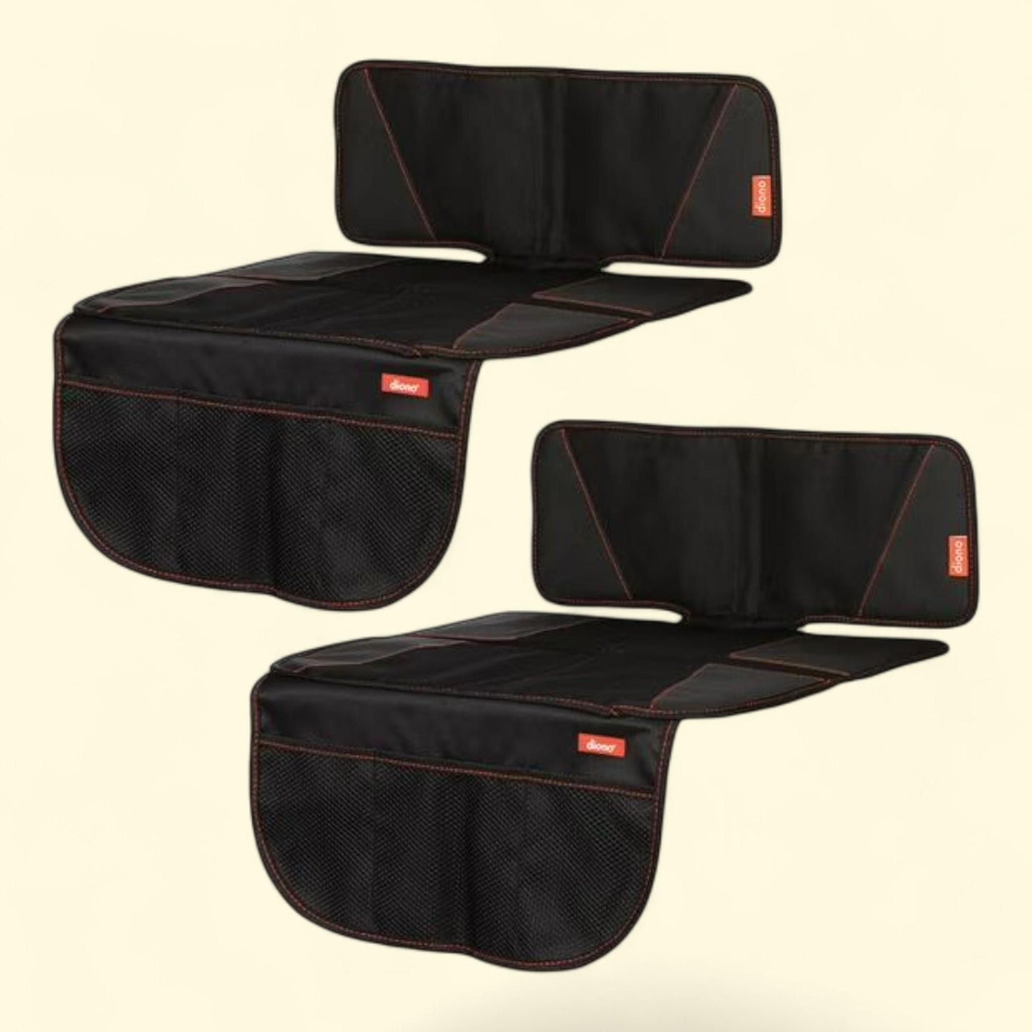 Diono Super Mat 2 Pack Car Seat Protector, Black — authentic US product shipped worldwide by Treatspree