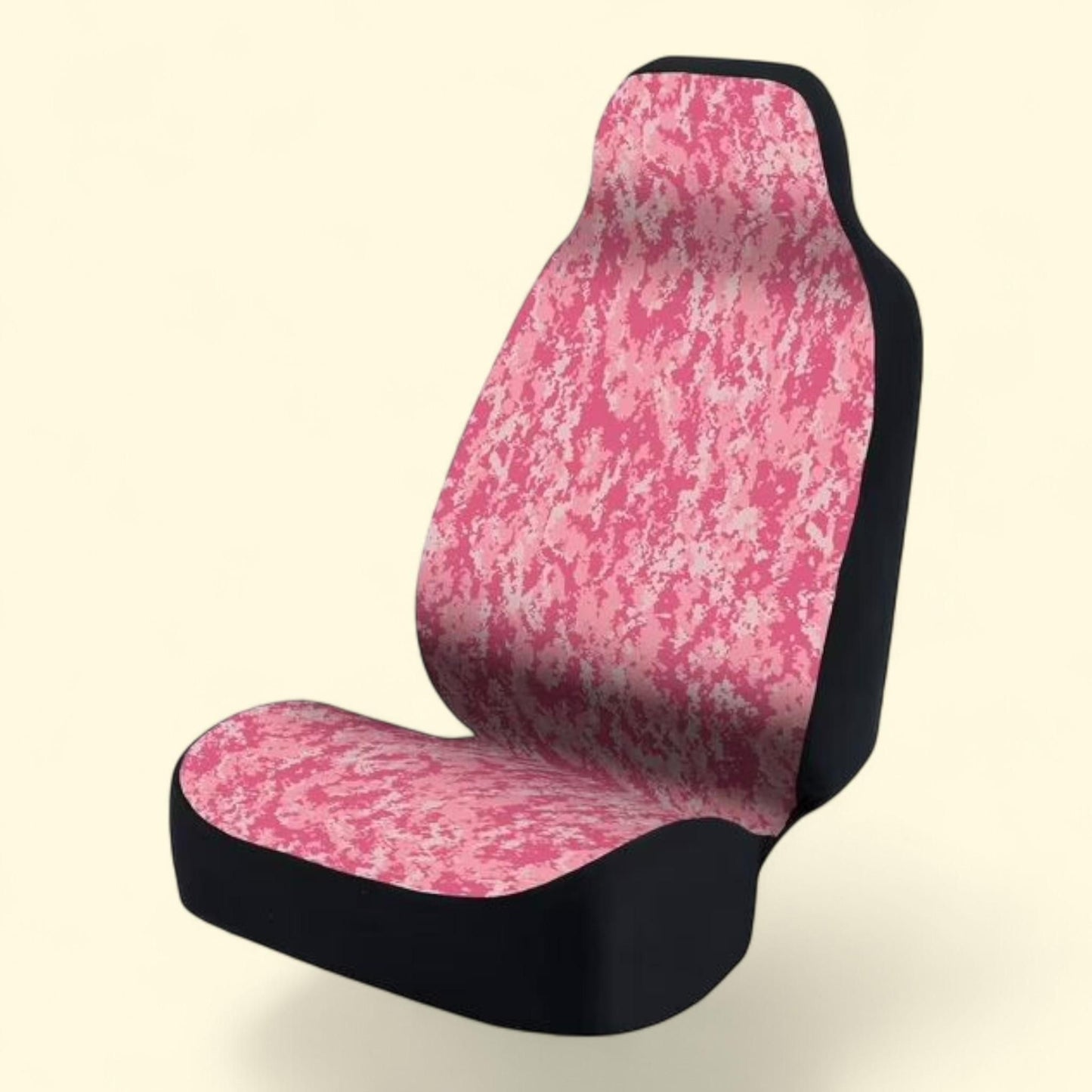 Coverking Printed Seat Cover, Ultra Suede Digital Camo Pink, 1 count