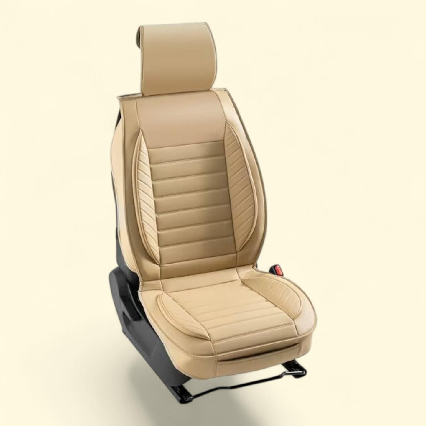 KFFKFF Universal Front Seat Covers, 2-Piece, Beige, Most Cargo SUVs and Trucks