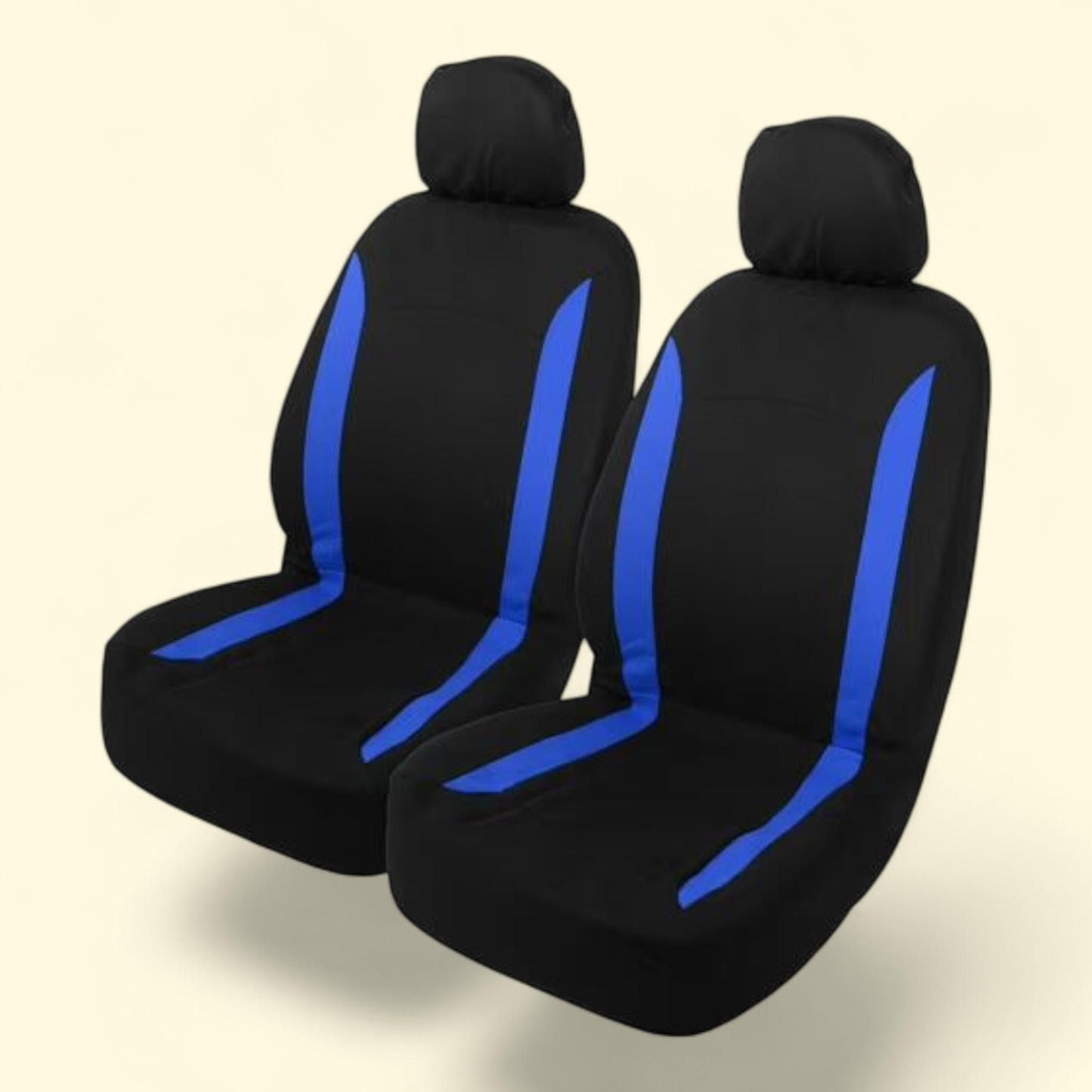 Unique Bargains Car Seat Covers, 4pcs, Blue Black — authentic US product shipped worldwide by Treatspree