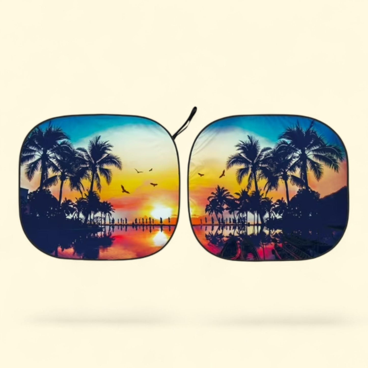 Auto Drive Sunshade, Sunset Twist, 28.5'' x 31.5'' 2 Pack