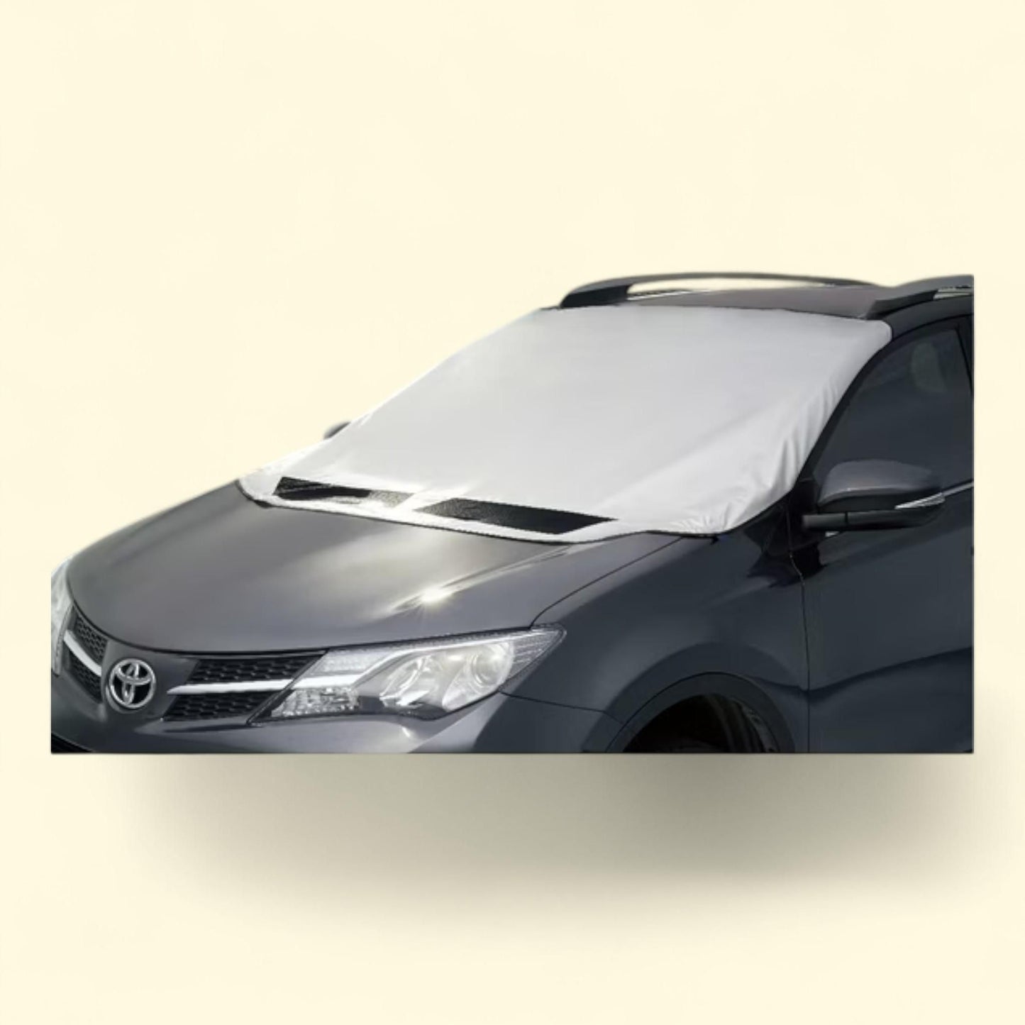 Housse de pare-brise MAXpider série WINTECT, taille B (142 cm x 119 cm x 160 cm)