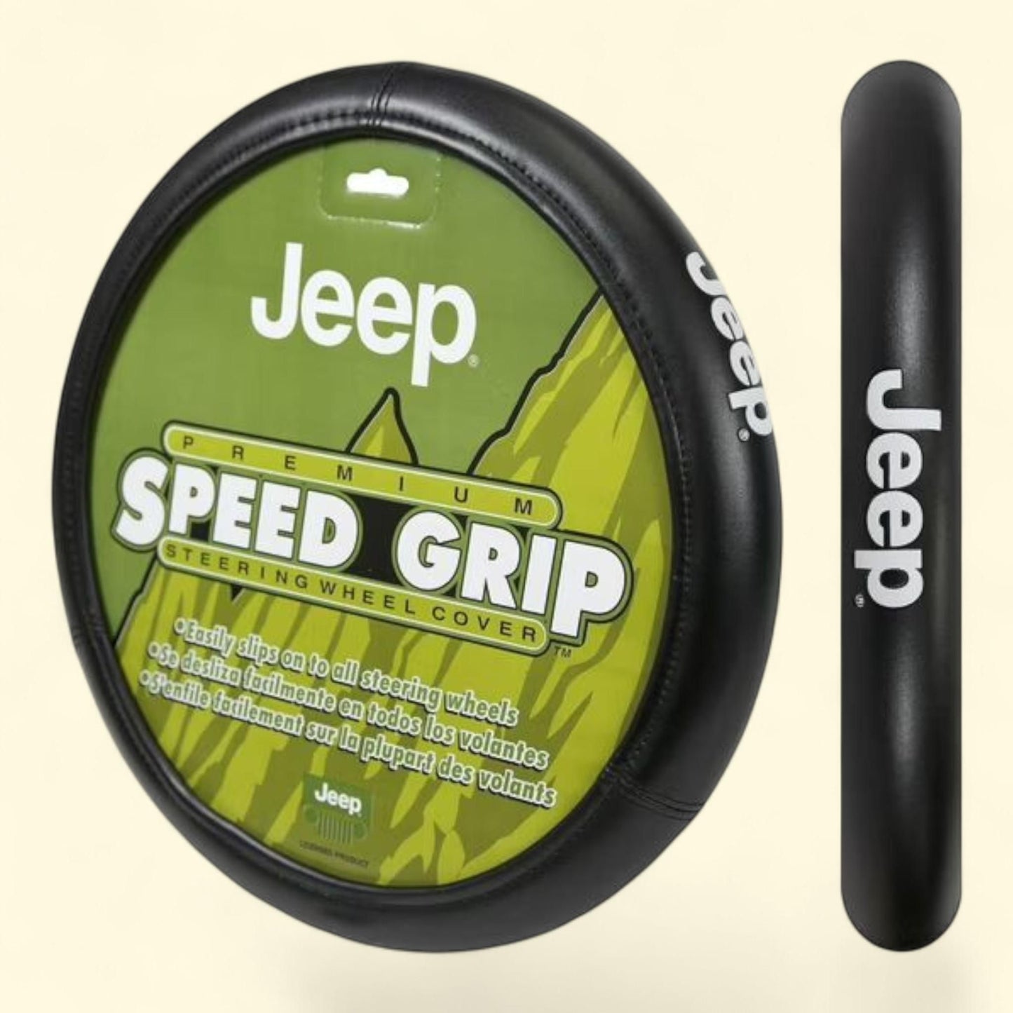 Plasticolor Jeep Steering Wheel Cover, 15" — authentic US product shipped worldwide by Treatspree