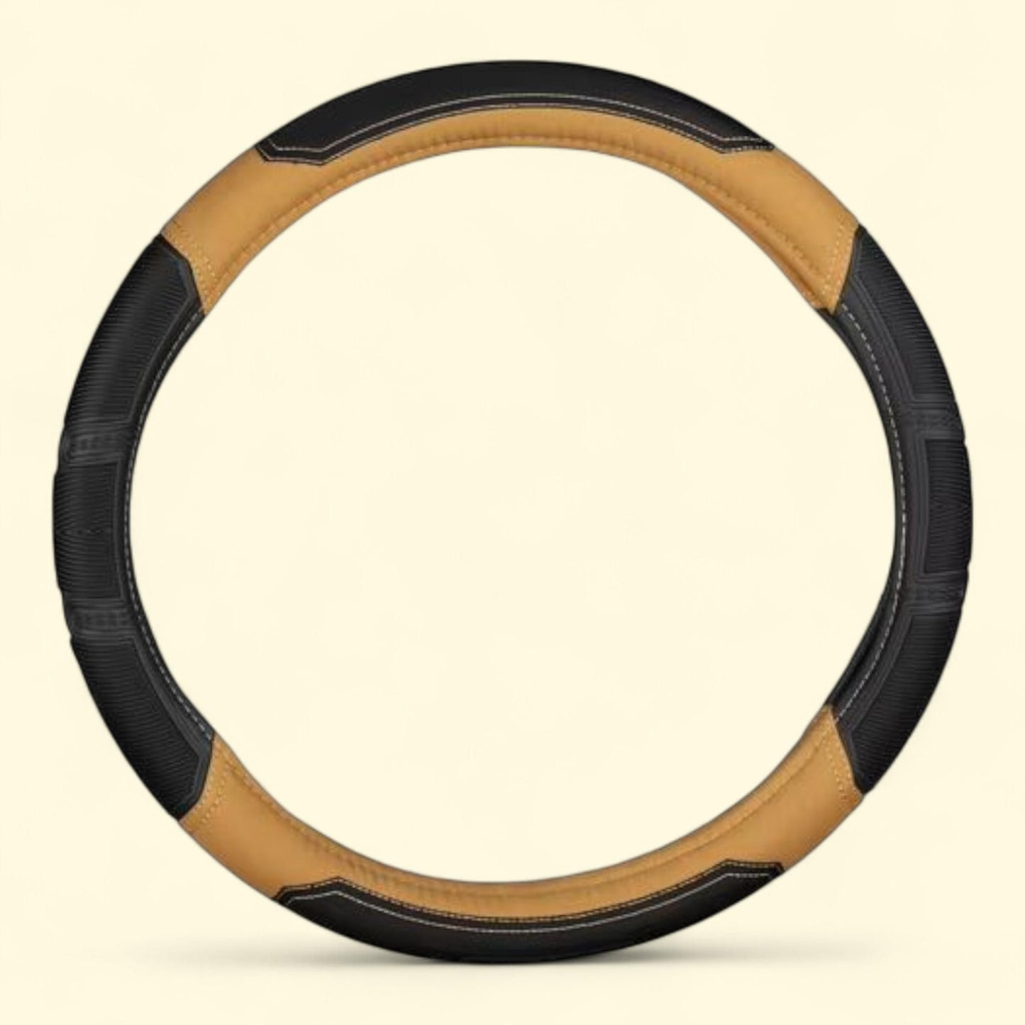 Genuine Dickies Carpenter Steering Wheel Cover, Brown/Black, 1 lb