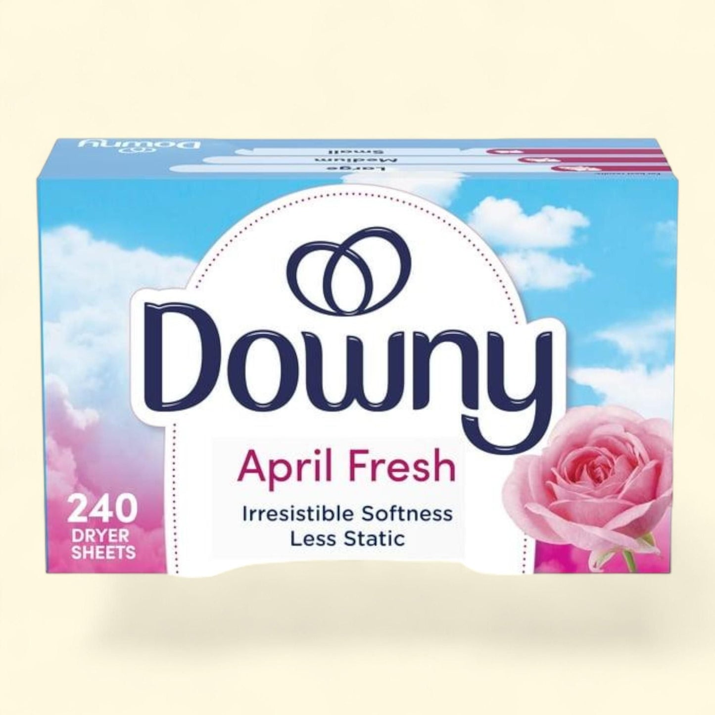 Downy Fabric Softener Dryer Sheets, April Fresh Scent, 240 Count