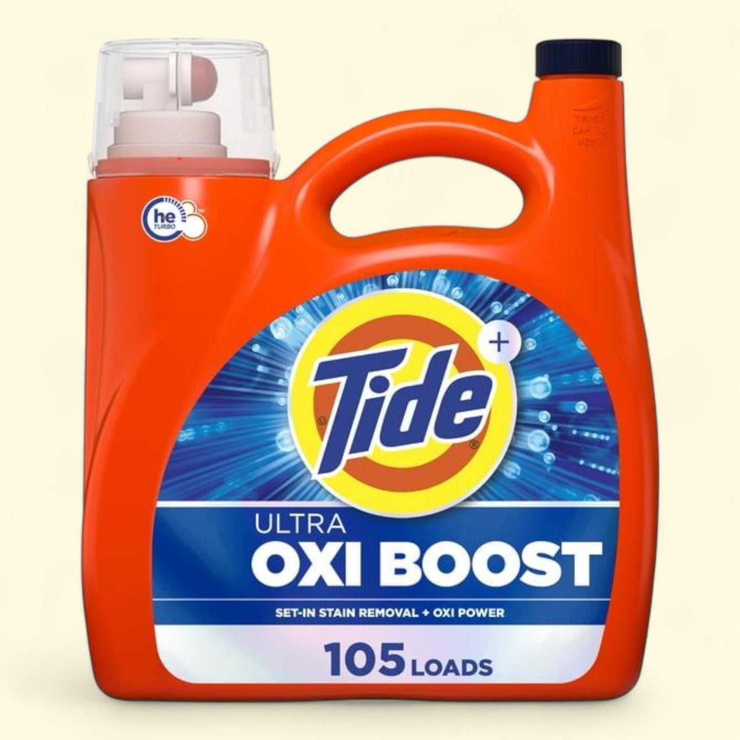 Tide Ultra Oxi Boost Liquid Laundry Detergent, 148 fl oz
