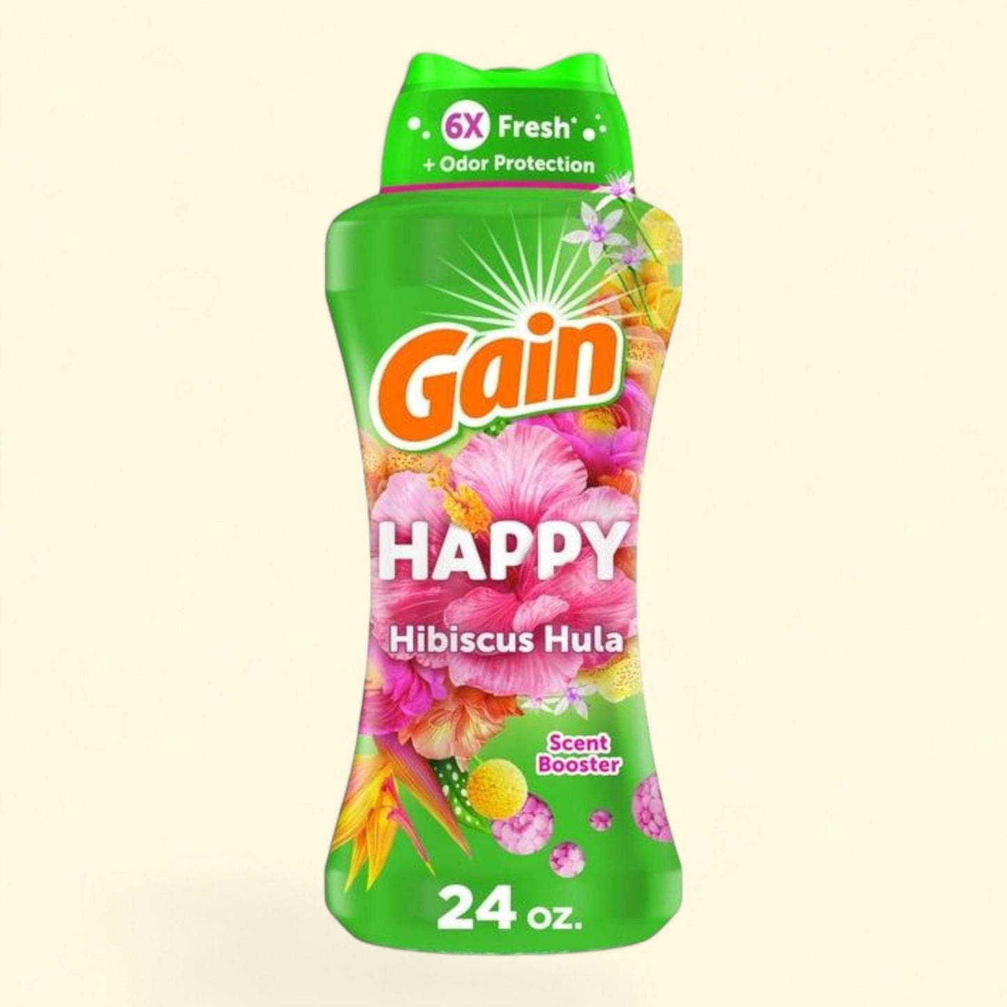 Gain Laundry Scent Booster Beads, Happy Hibiscus Hula, 24 oz