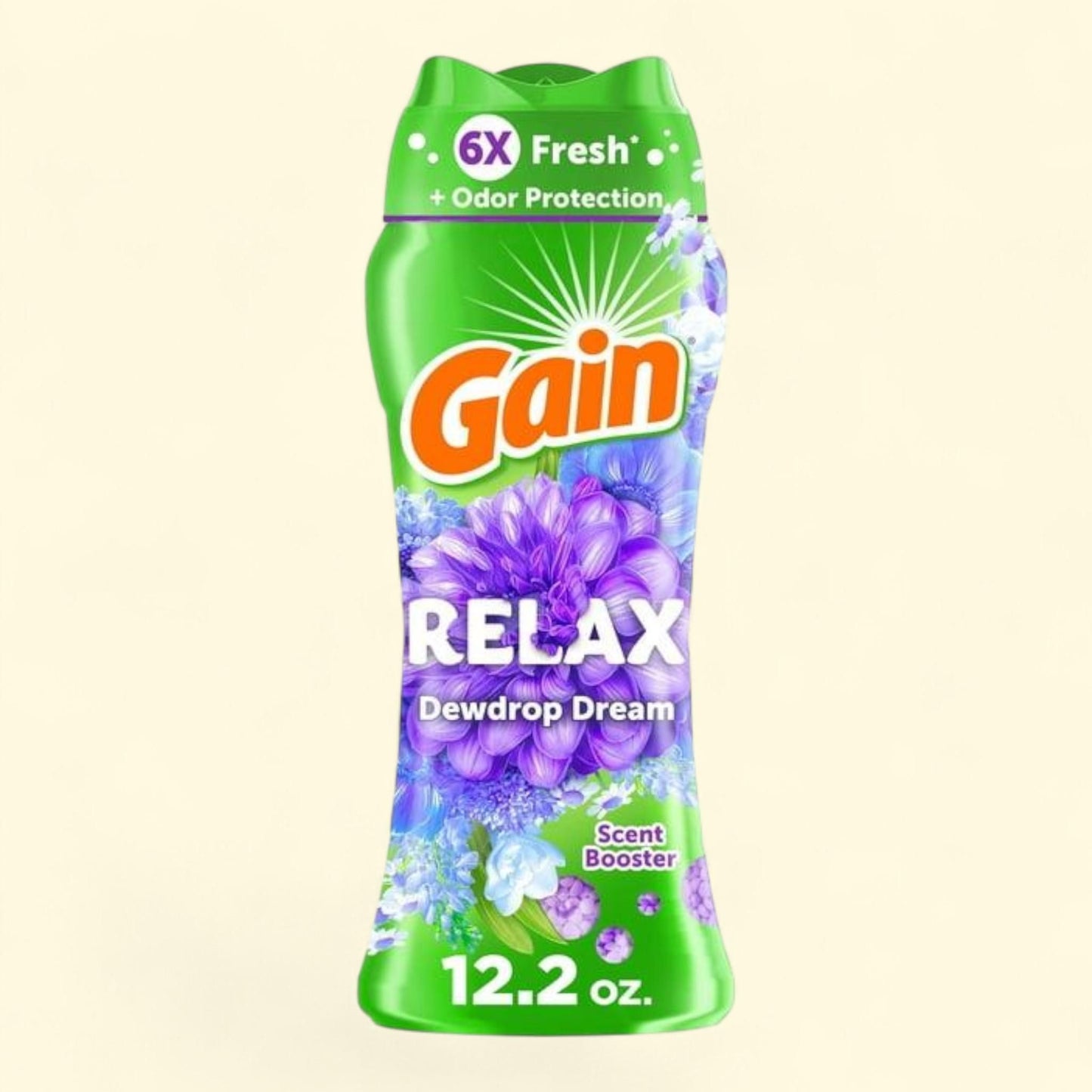Gain Laundry Scent Booster Beads, Relax, Dewdrop Dream, 12.2 oz