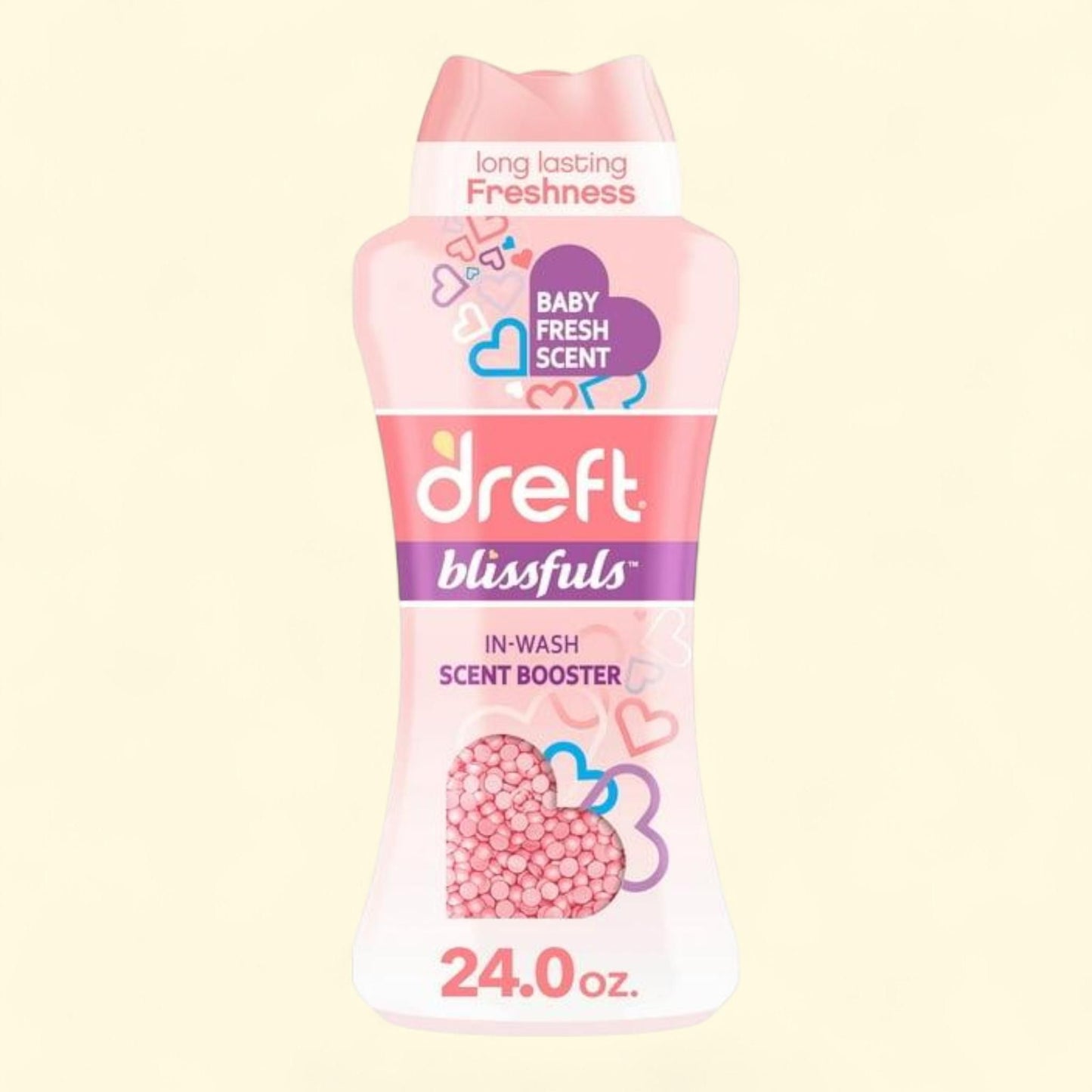 Dreft Blissfuls Laundry Beads, Baby Fresh Scent, 24 oz