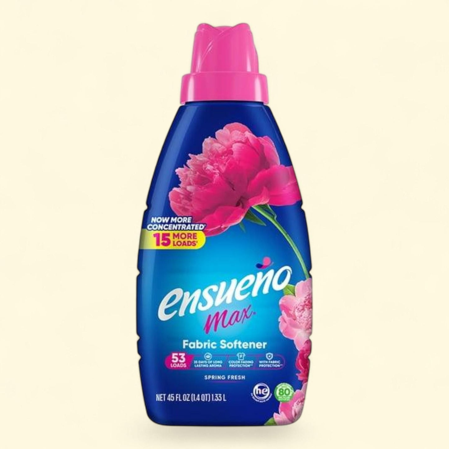 Ensueño Max Liquid Fabric Softener, 45 fl. oz.