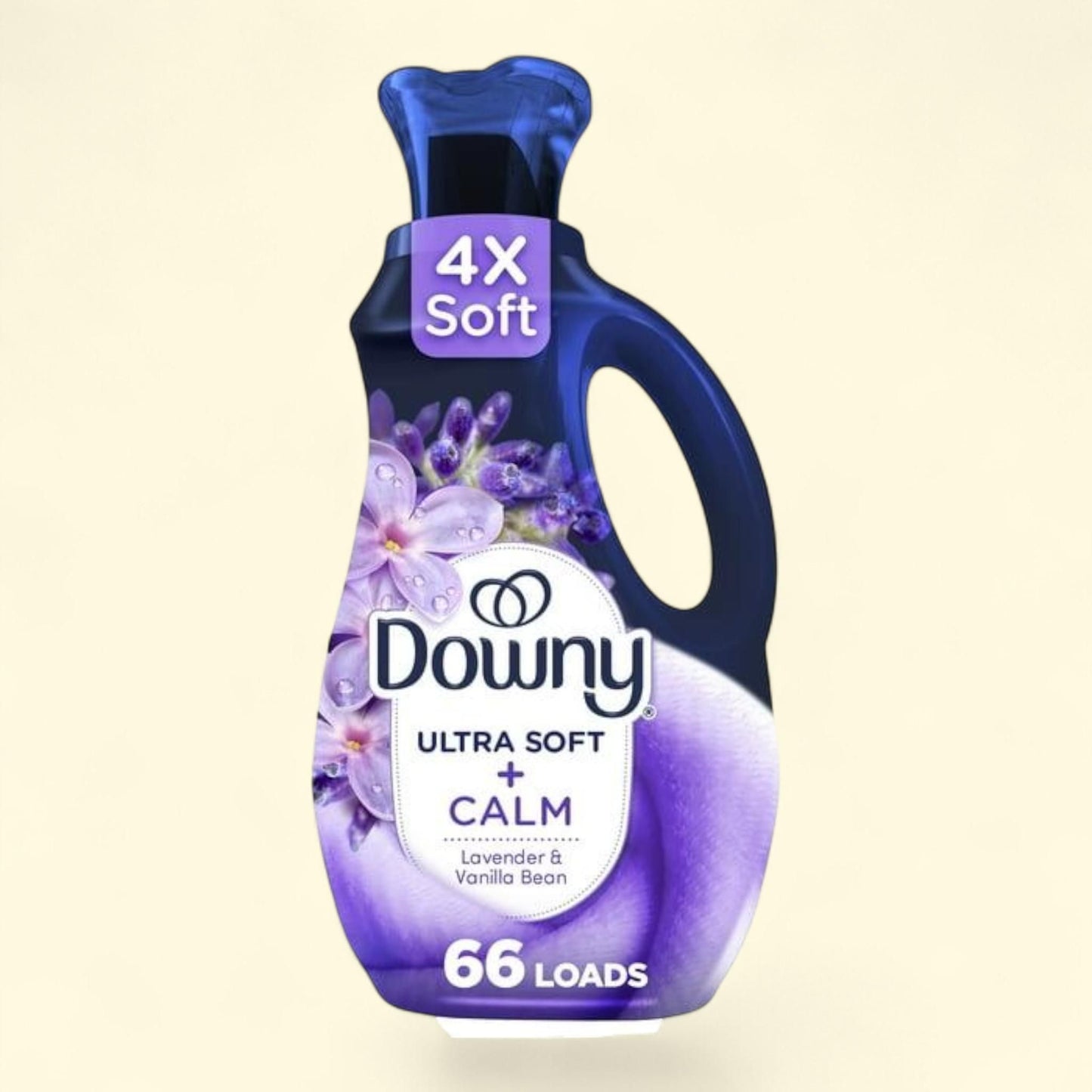 Downy Ultra Soft Fabric Softener Liquid, Calm, Lavender and Vanilla Bean, 44 fl oz