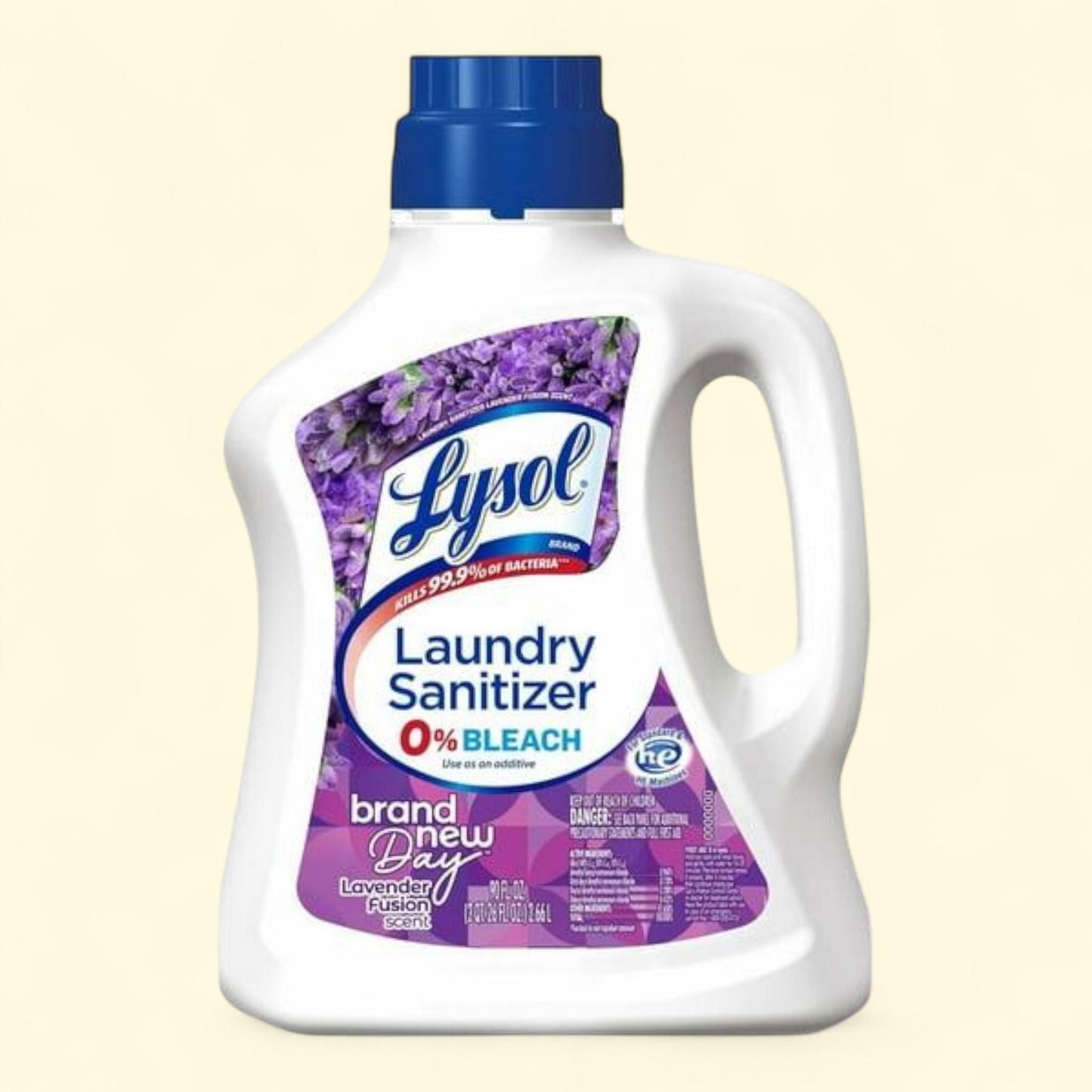 Lysol Laundry Sanitizer Additive, Lavender Fusion, 90 oz