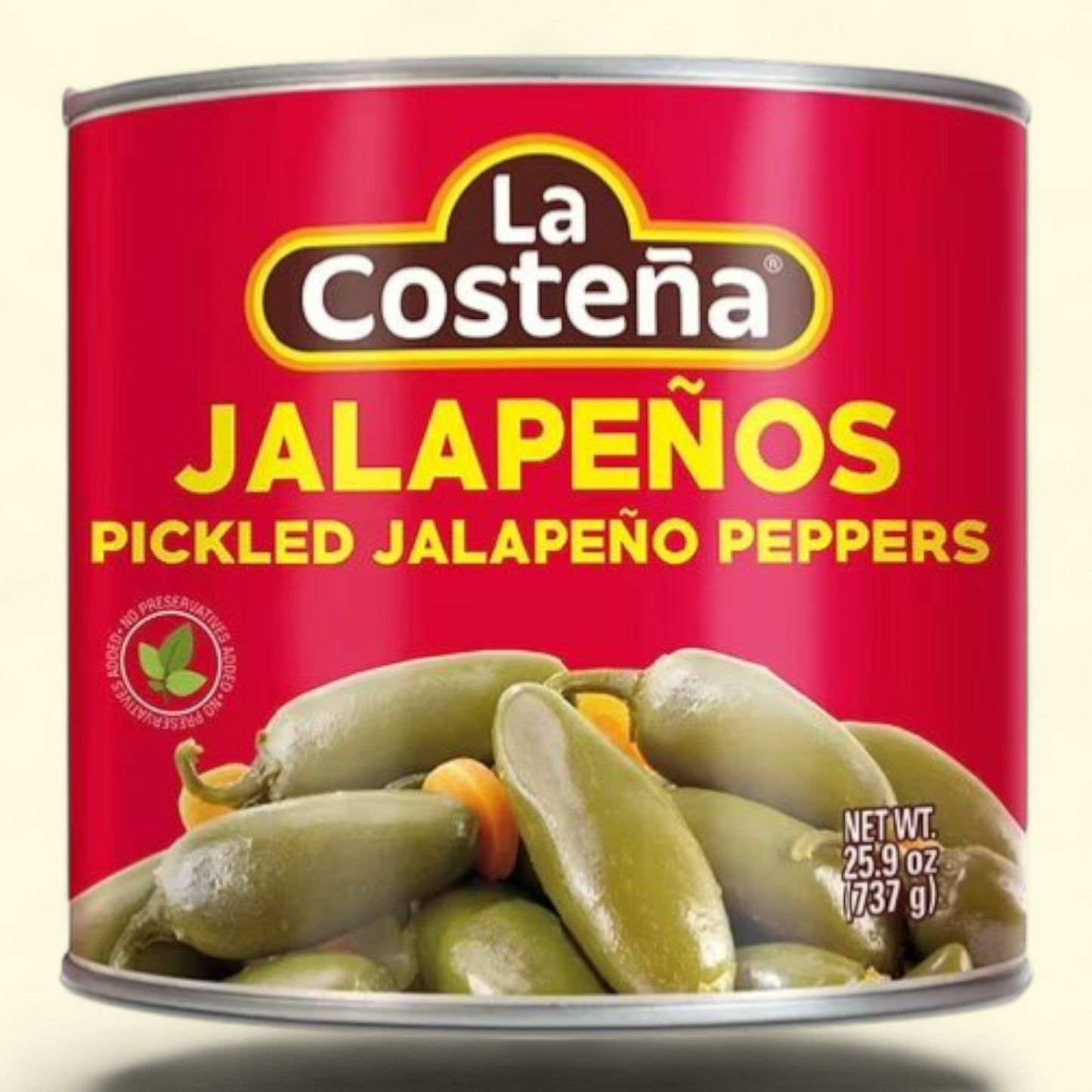 La Costena Pickled Jalapeño Peppers, 26 Oz