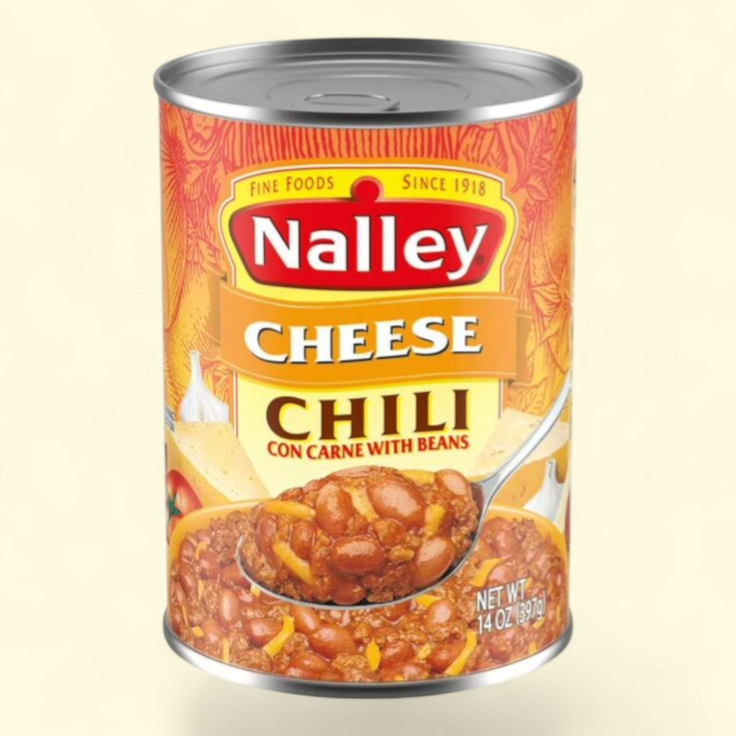 Nalley Chili Con Carne with Beans and Cheese, 14 oz