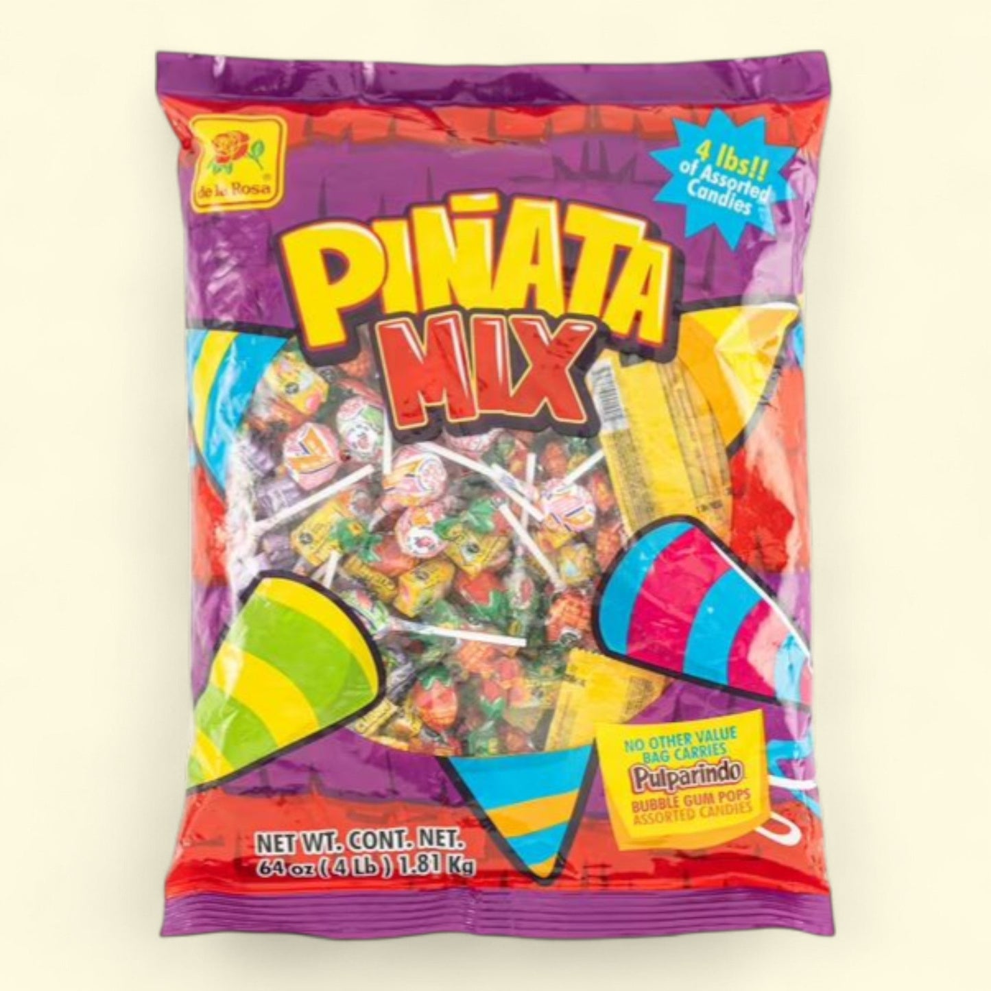 De La Rosa Pinata Candy Mix, 64 oz