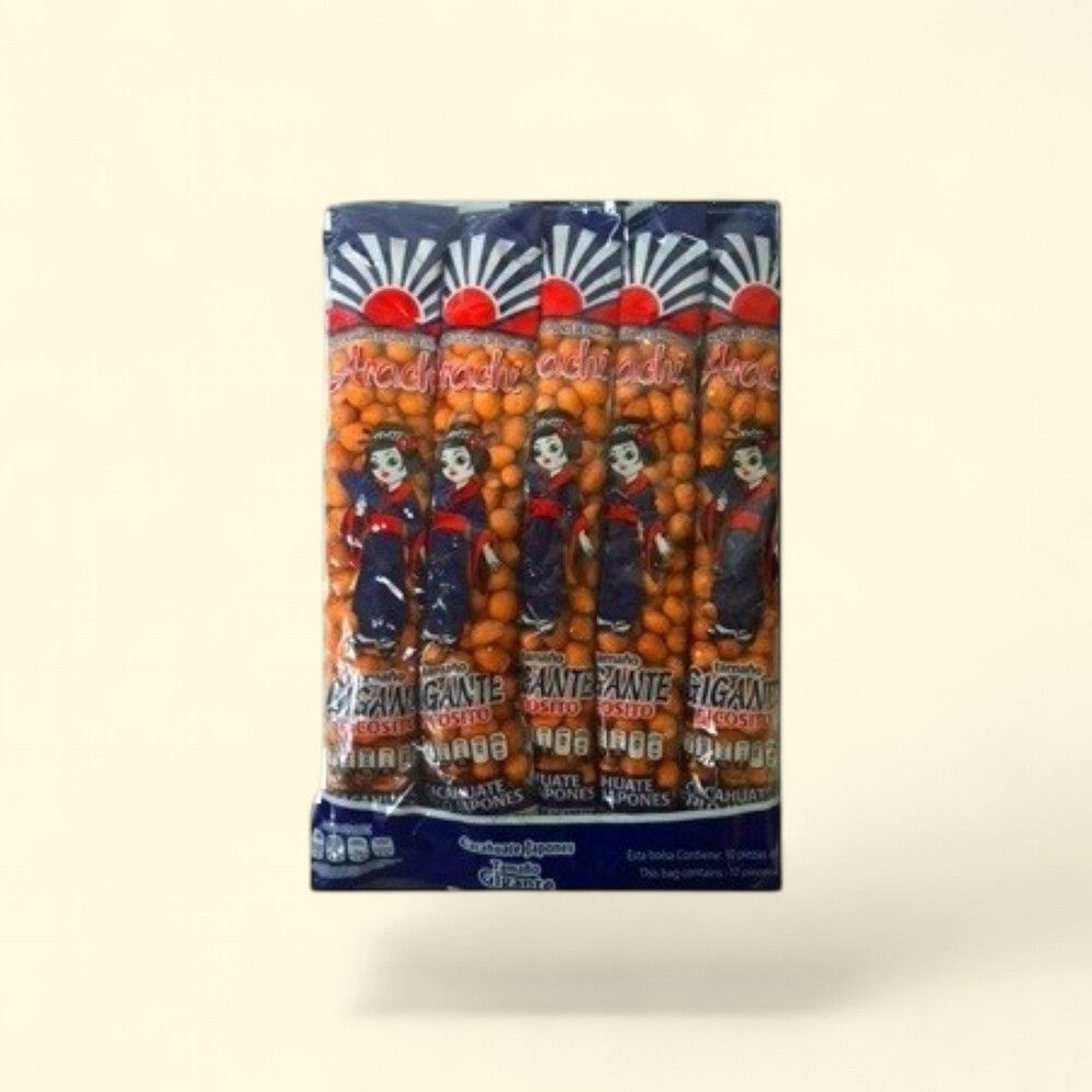Arachi Japanese Style Peanuts - 10 Bags, 5.63oz Each — authentic US product shipped worldwide by Treatspree