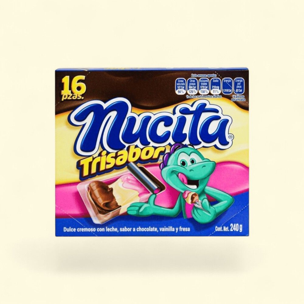 Nucita Trisabor Creamy Candy Assorted - 16 Count — authentic US product shipped worldwide by Treatspree