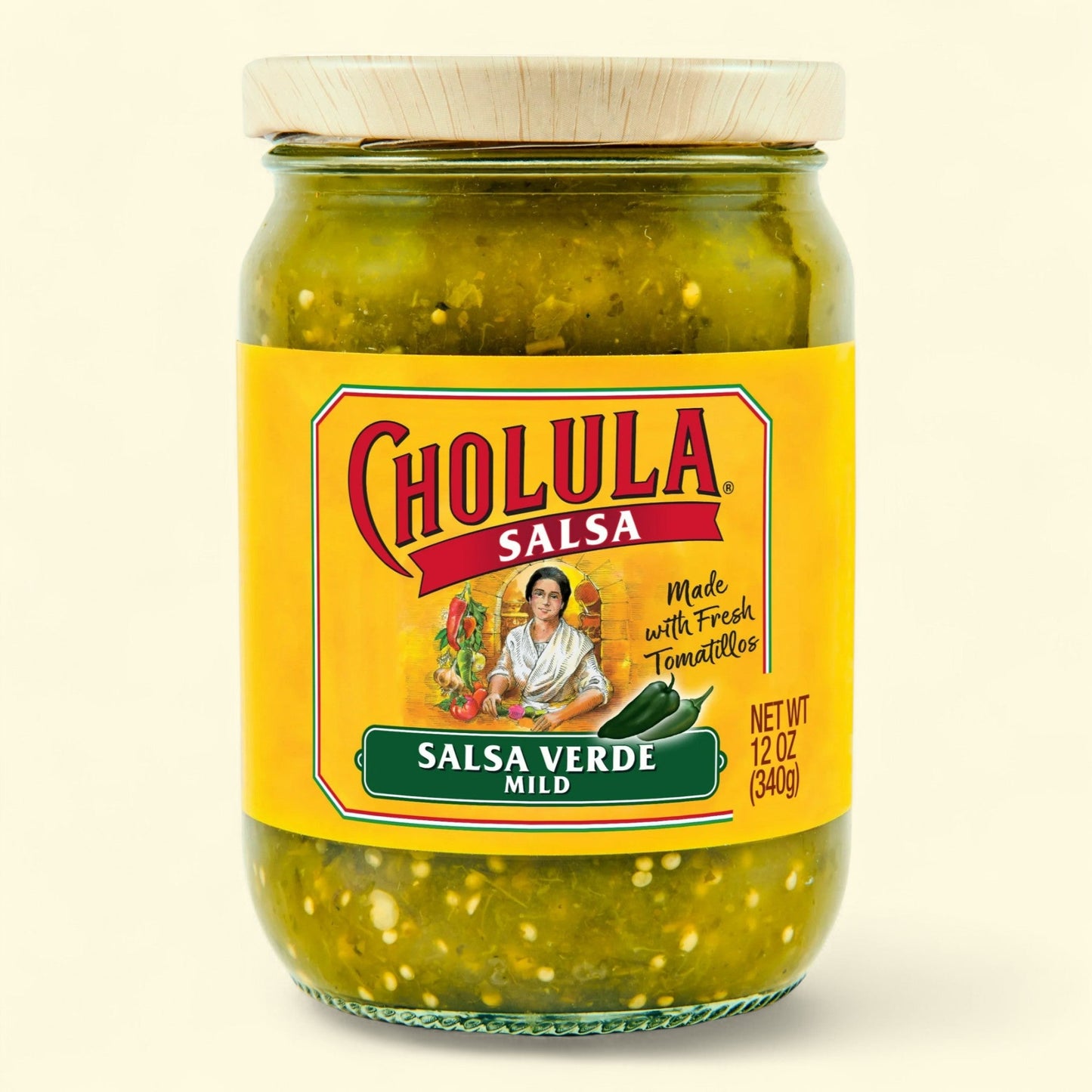 Cholula Salsa Verde, 12 oz Jar