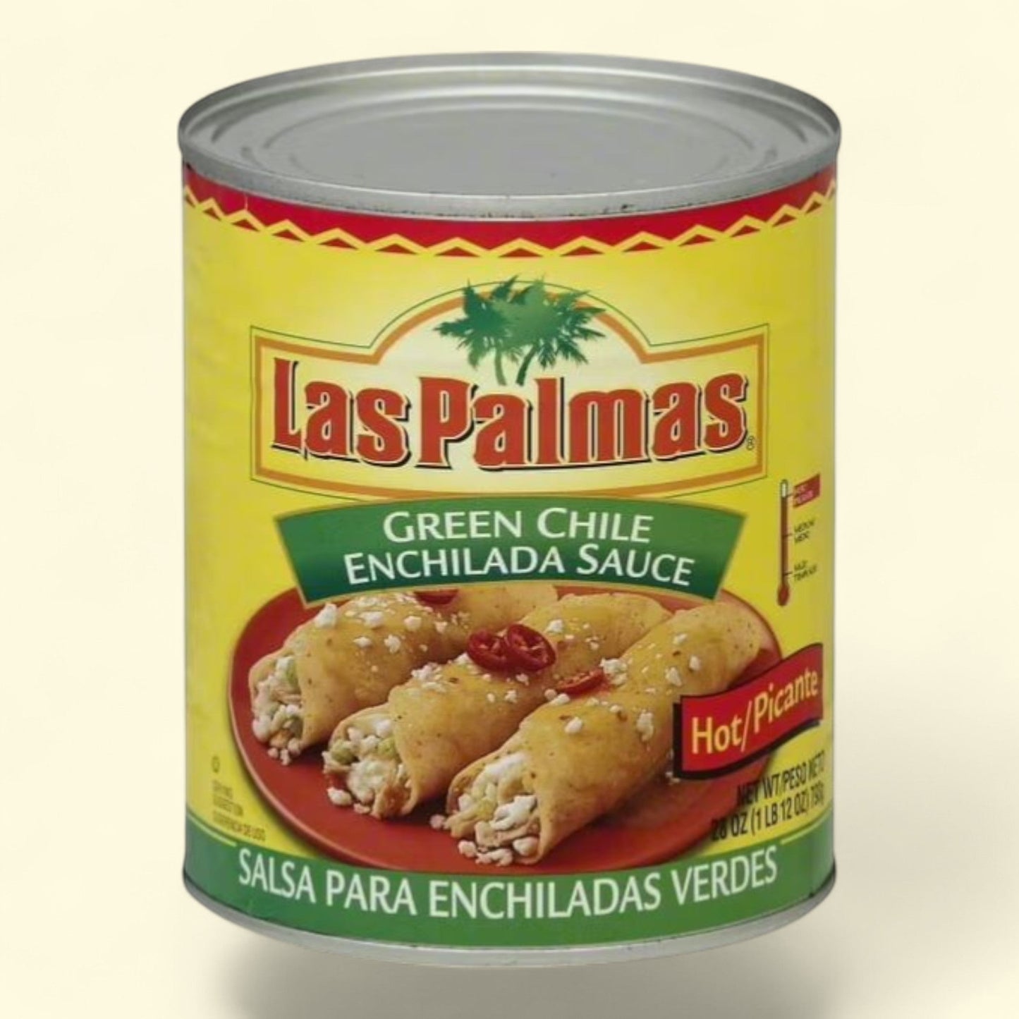 Las Palmas Hot Green Chile Enchilada Sauce, 28 oz.