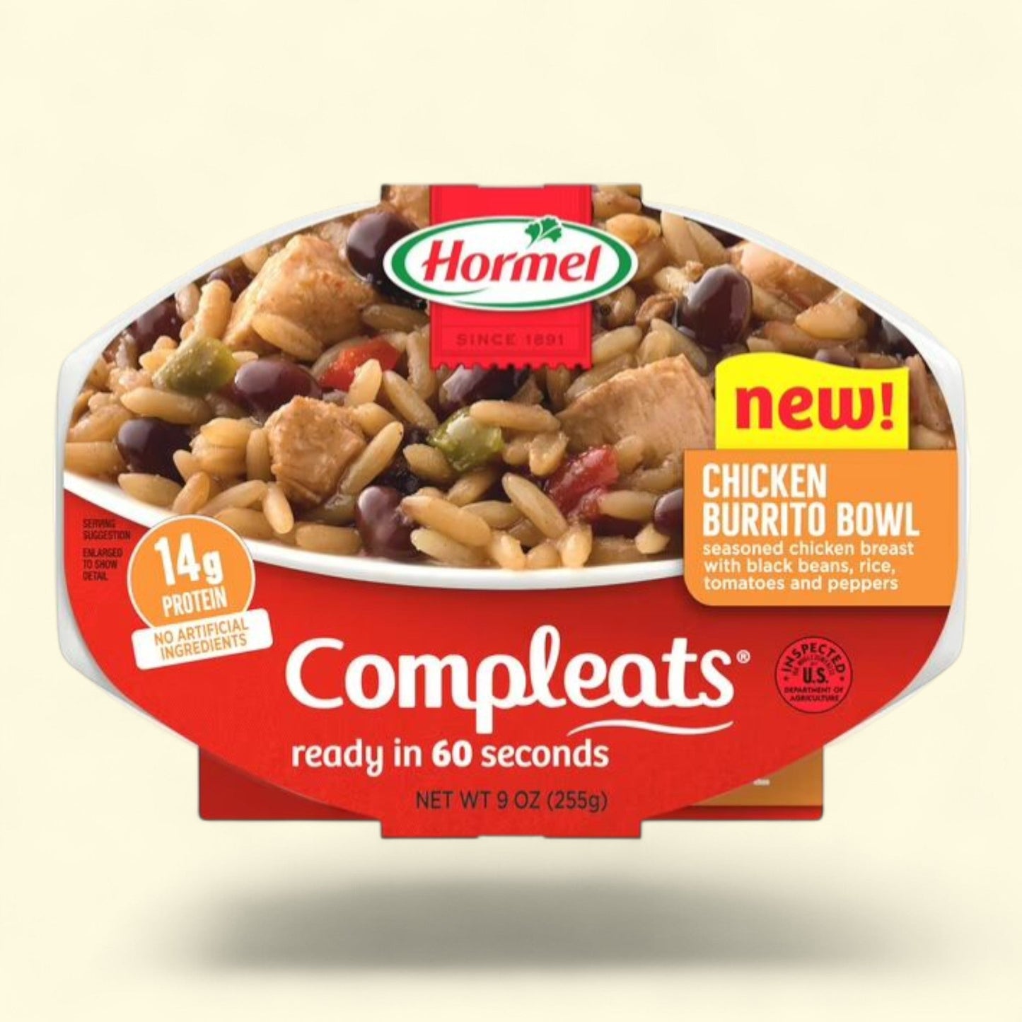 HORMEL COMPLEATS Chicken Burrito Bowl, 9 oz