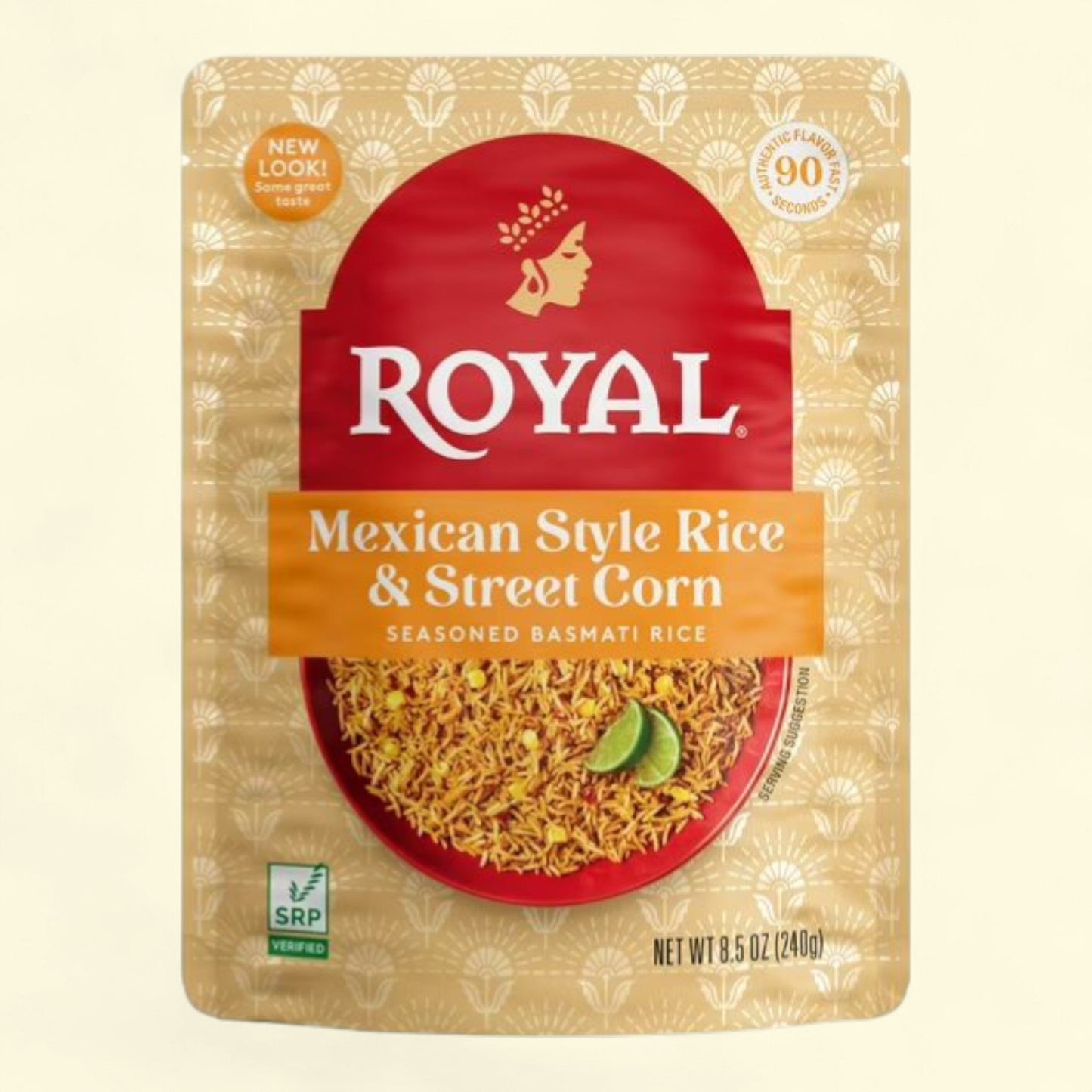 Royal Ready-to-Heat Mexican-Style Rice and Street Corn, 8.5 Oz