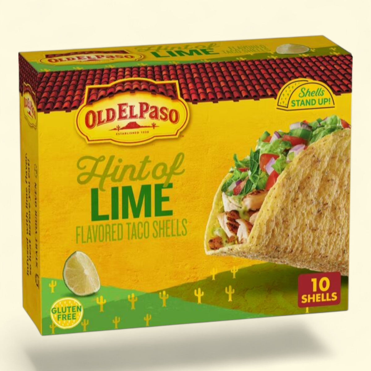 Old El Paso Stand 'N Stuff Crunchy Taco Shells, 5.4 oz, 10 Count — authentic US product shipped worldwide by Treatspree