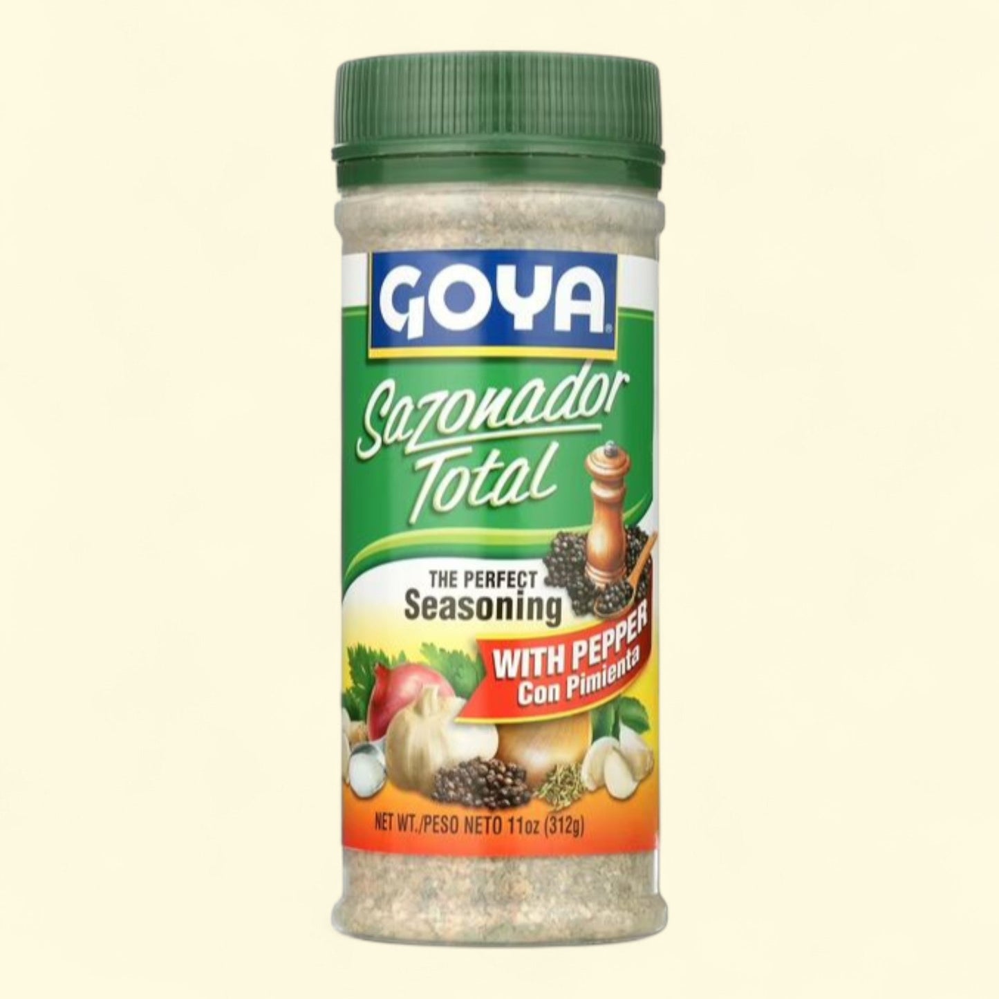 GOYA Sazonador Total with Pepper, 11 oz