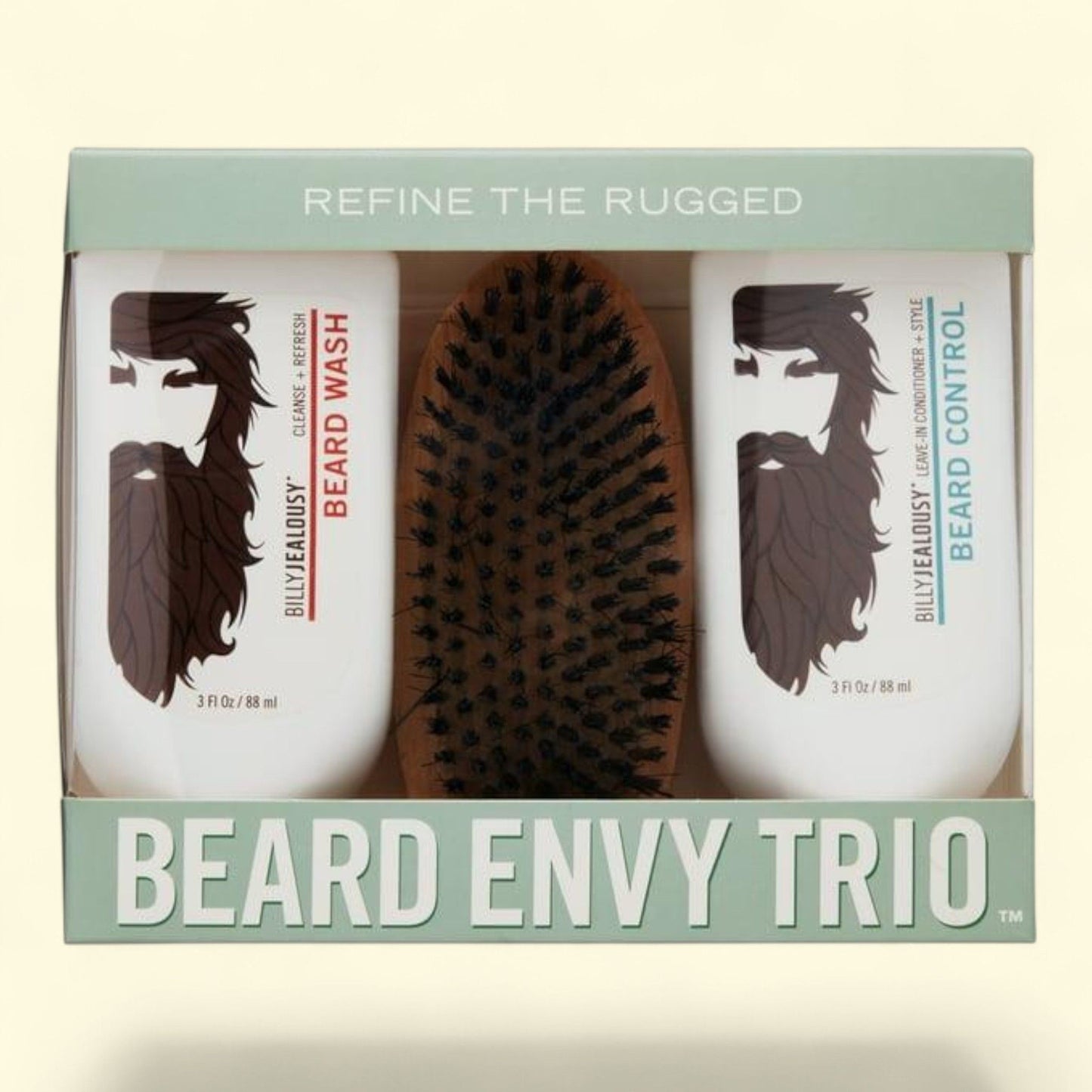 Billy Jealousy Beard Envy Kit, Original, 3-piece set