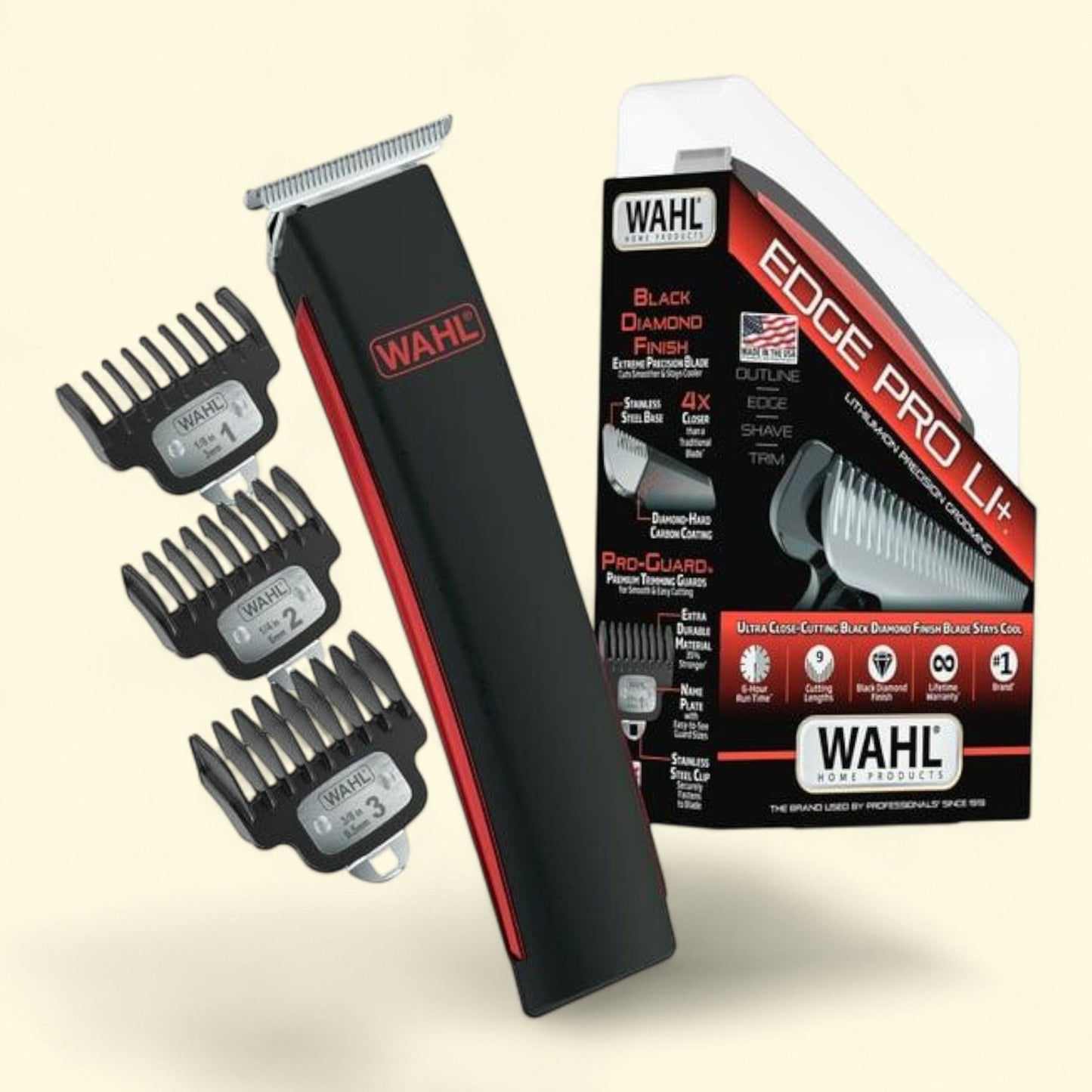 Wahl Edge Pro Beard Trimmer, 17Pc
