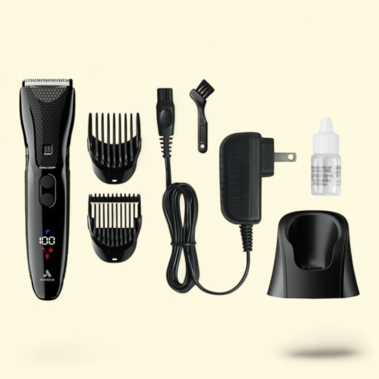 Andis Explorer Series Beard & Body Trimmer, 8 Piece Kit