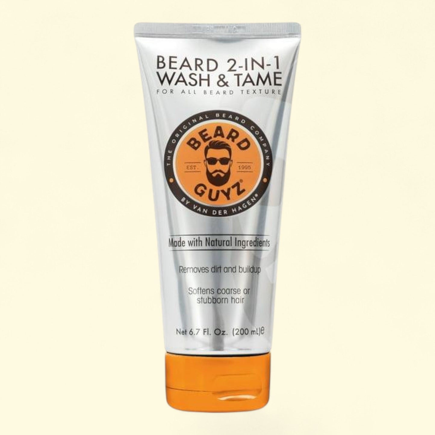 Beard Guyz 2-in-1 Wash & Tame Conditioner, 6.7 oz