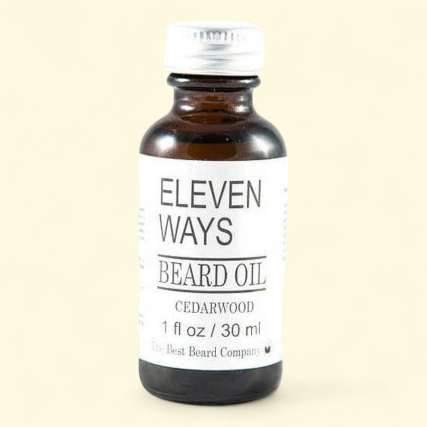 Huile à barbe au bois de cèdre de The Best Beard Company, 30 ml