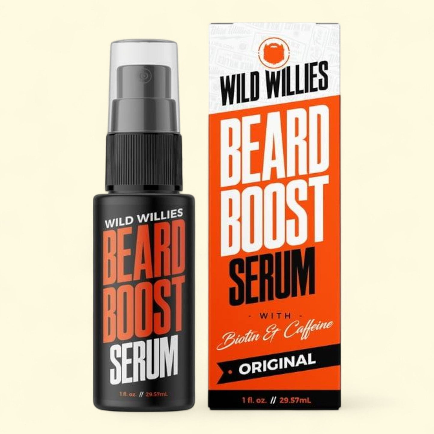 Sérum pour la pousse de la barbe Wild Willies, 60 ml