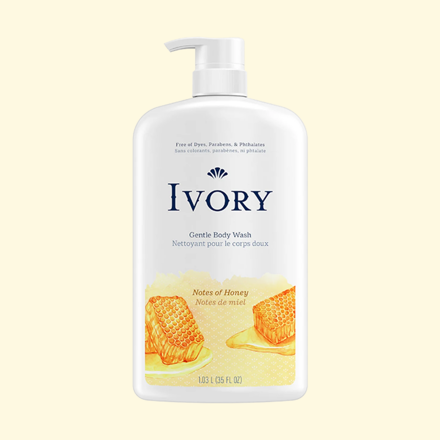 Ivory Body Wash, Milk & Honey Scent, 35 fl oz