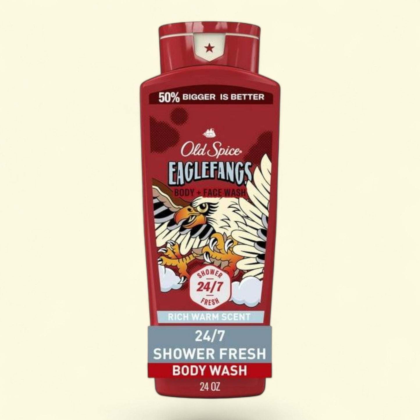 Old Spice Men's Body Wash, Eagle Fangs, 24 fl oz