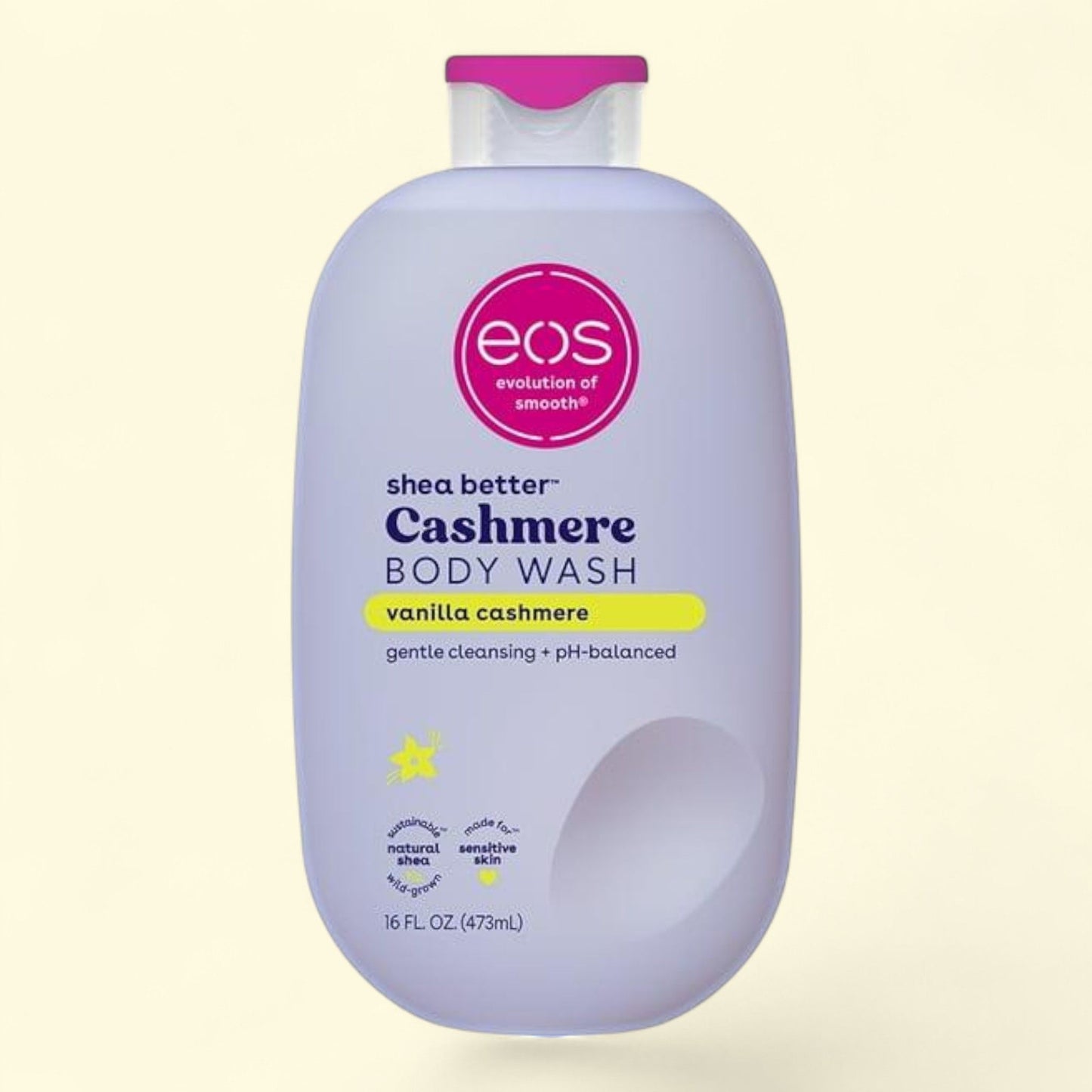 eos Shea Better Cashmere Body Wash, Vanilla Cashmere, 16 oz