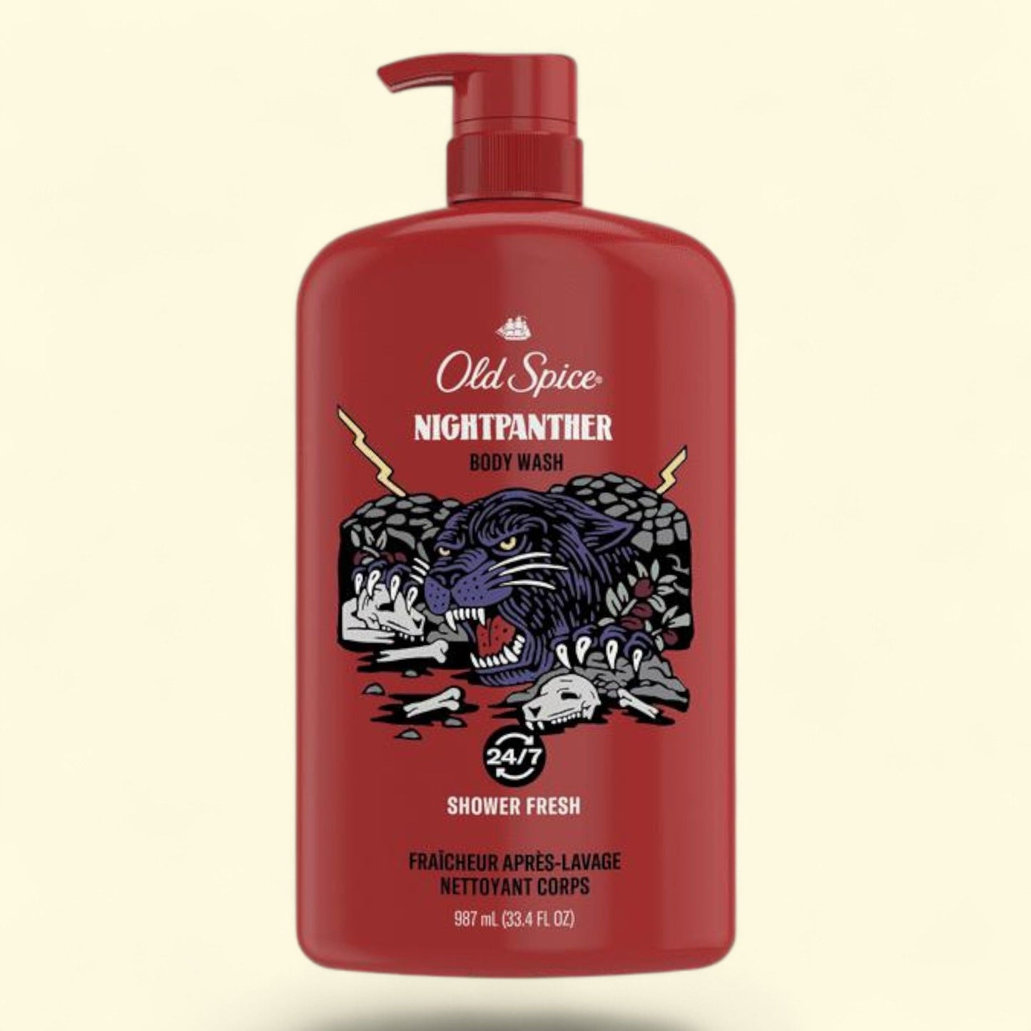 Old Spice Body Wash, NightPanther, 33.4 fl oz