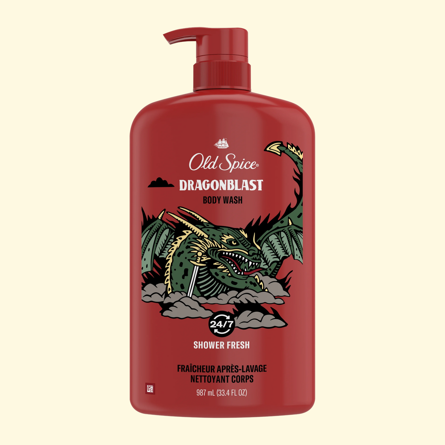 Old Spice Body Wash, Dragonblast, 33.4 oz