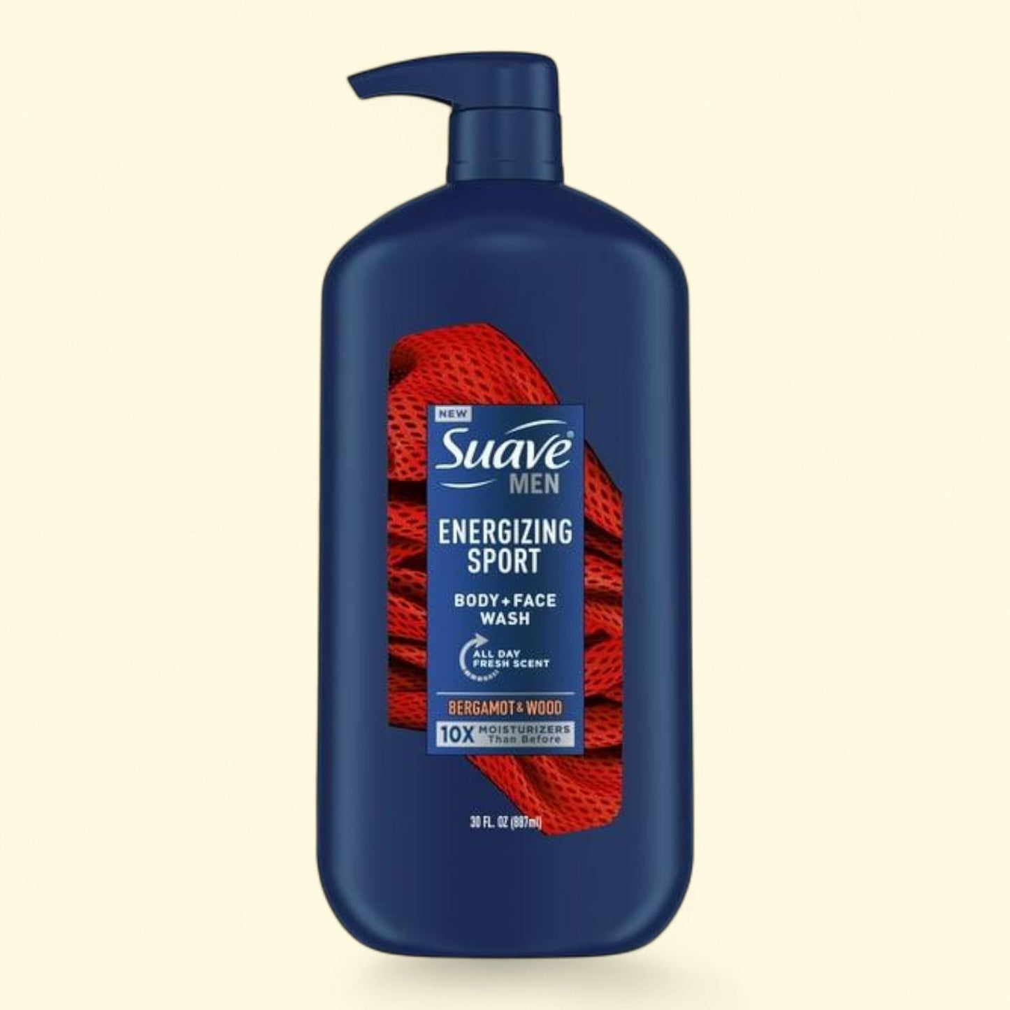 Suave Men Face & Body Wash, Energizing Sport, 30 oz