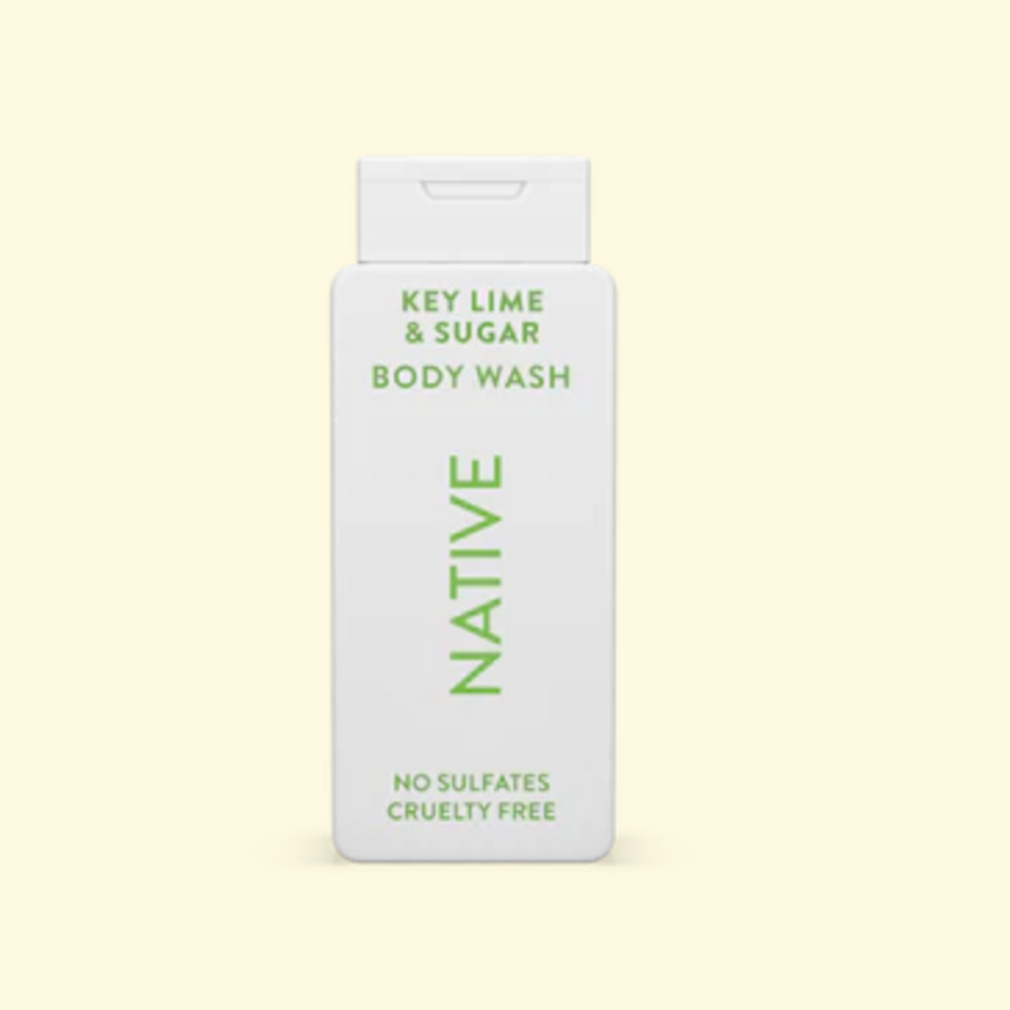 Native Body Wash, Key Lime & Sugar, 18 oz