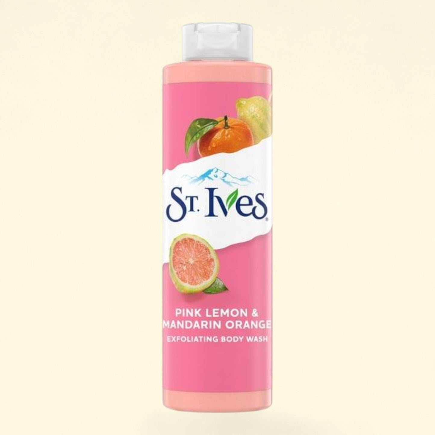 St. Ives Exfoliating Body Wash, Pink Lemon & Mandarin Orange, 22 oz