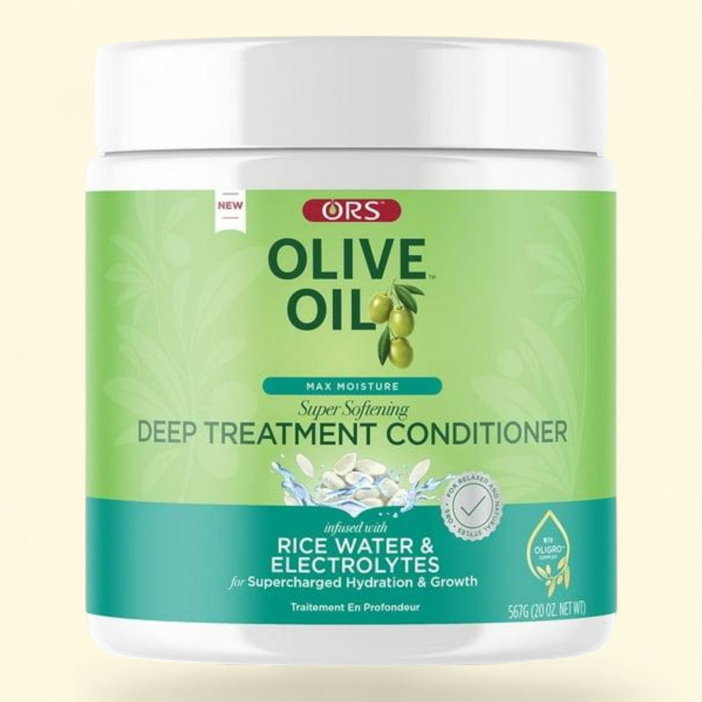 ORS Olive Oil Max Moisture Super Softening Deep Treatment Hair Conditioner, 20 oz