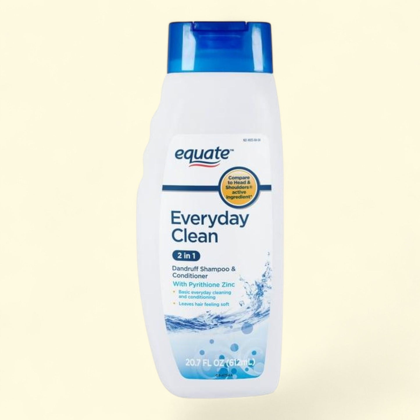 Equate Everyday Clean Dandruff Shampoo and Conditioner, 20.7 fl oz