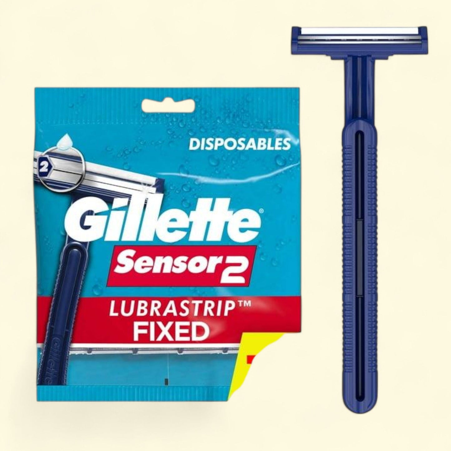 Gillette Sensor2 Disposable Razors, 18 Count