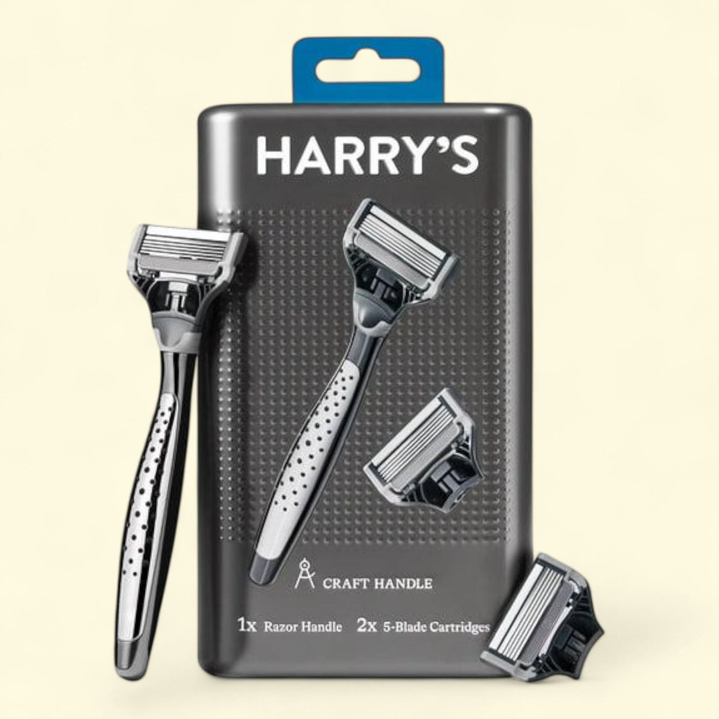 Harry's Shaving Razor, 2 Razor Blade Refill Cartridges