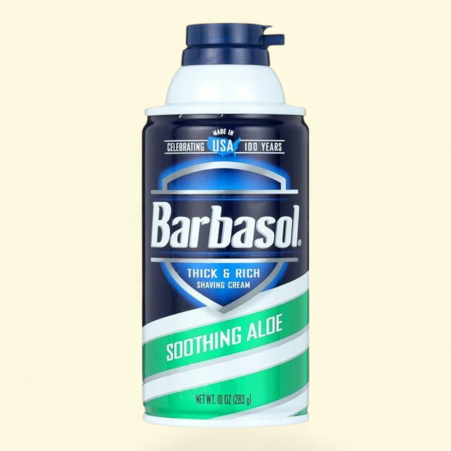 Barbasol Shaving Cream, Soothing Aloe - 10 oz
