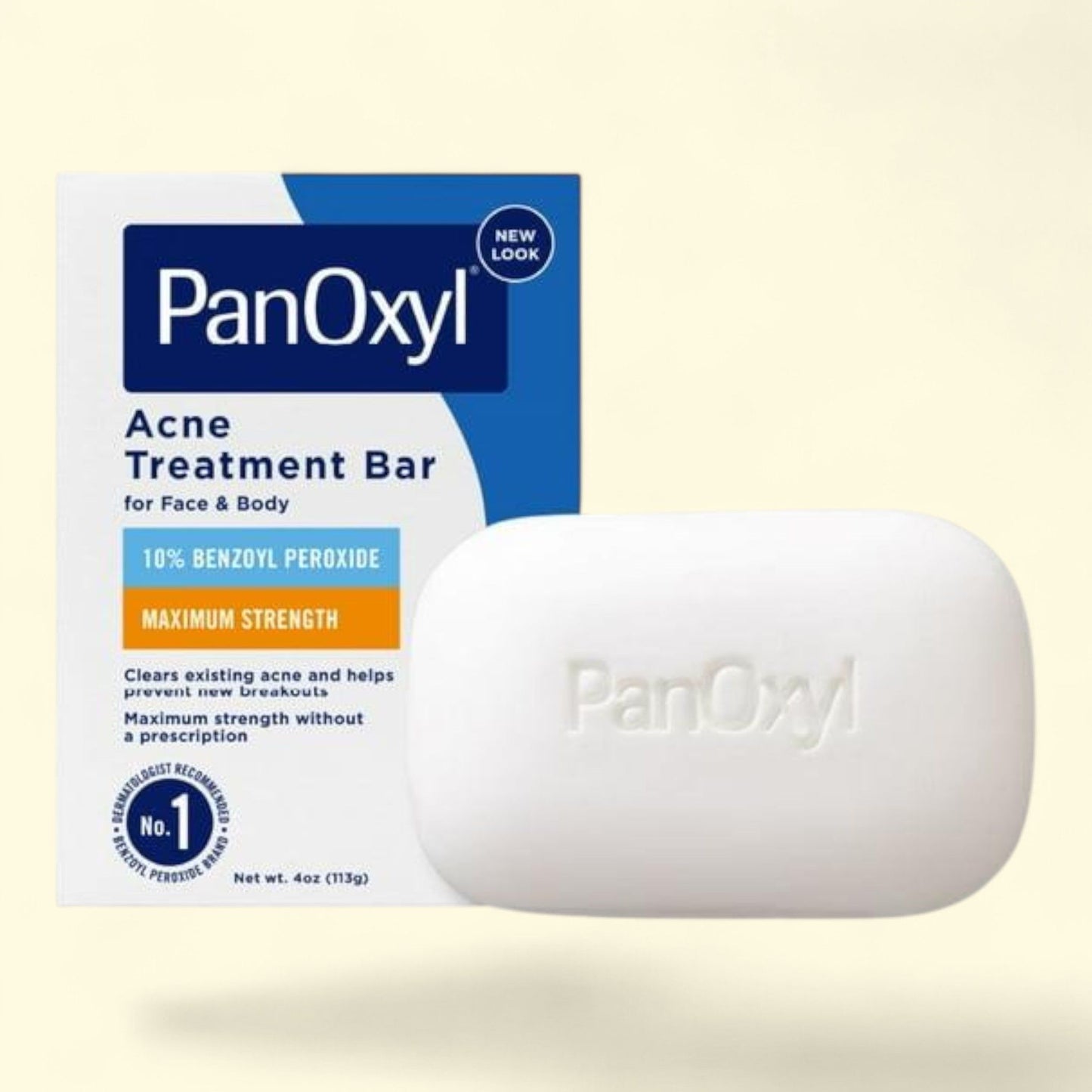 PanOxyl Acne Treatment Bar, 4 oz