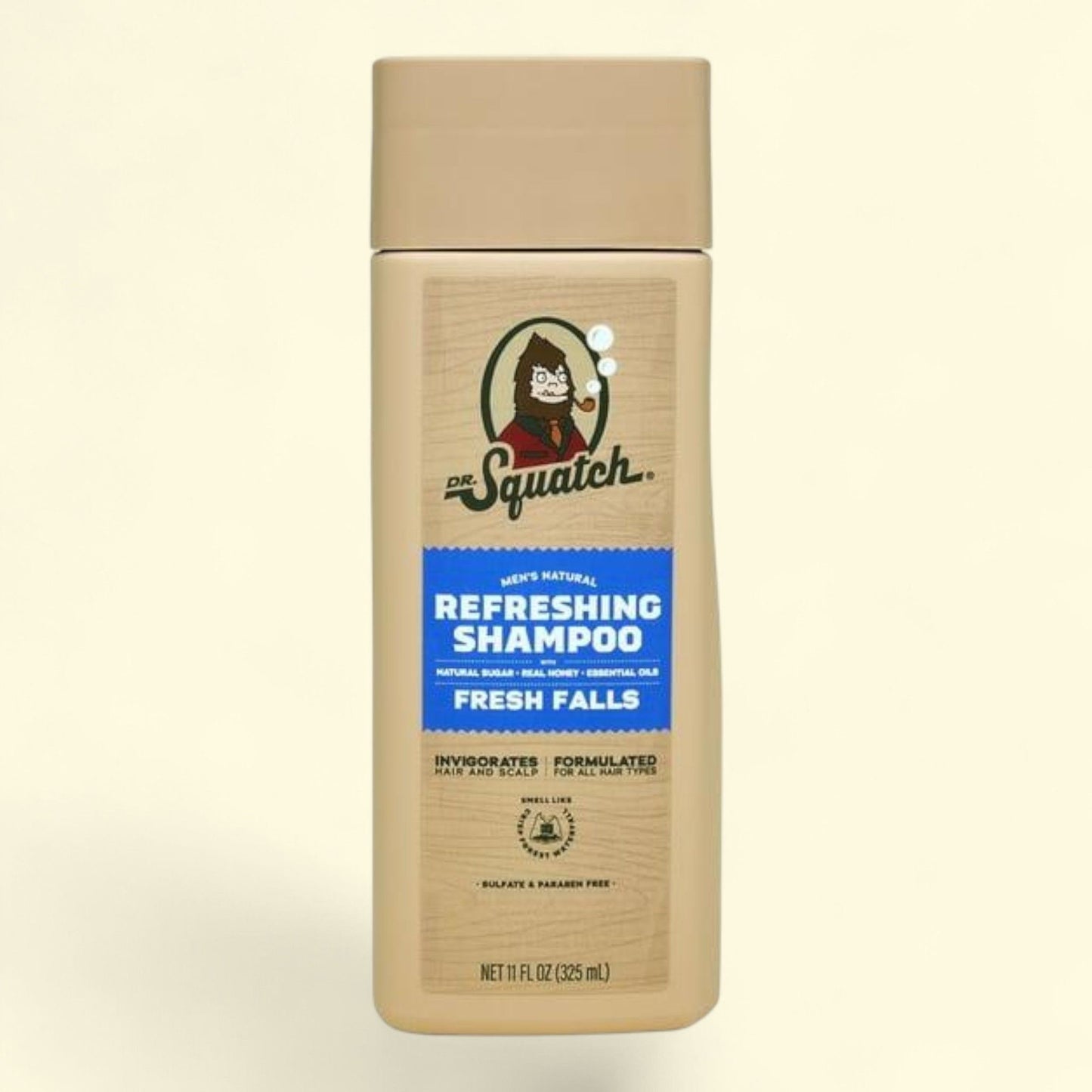 Dr. Squatch Fresh Falls Hair Shampoo, 11 fl oz