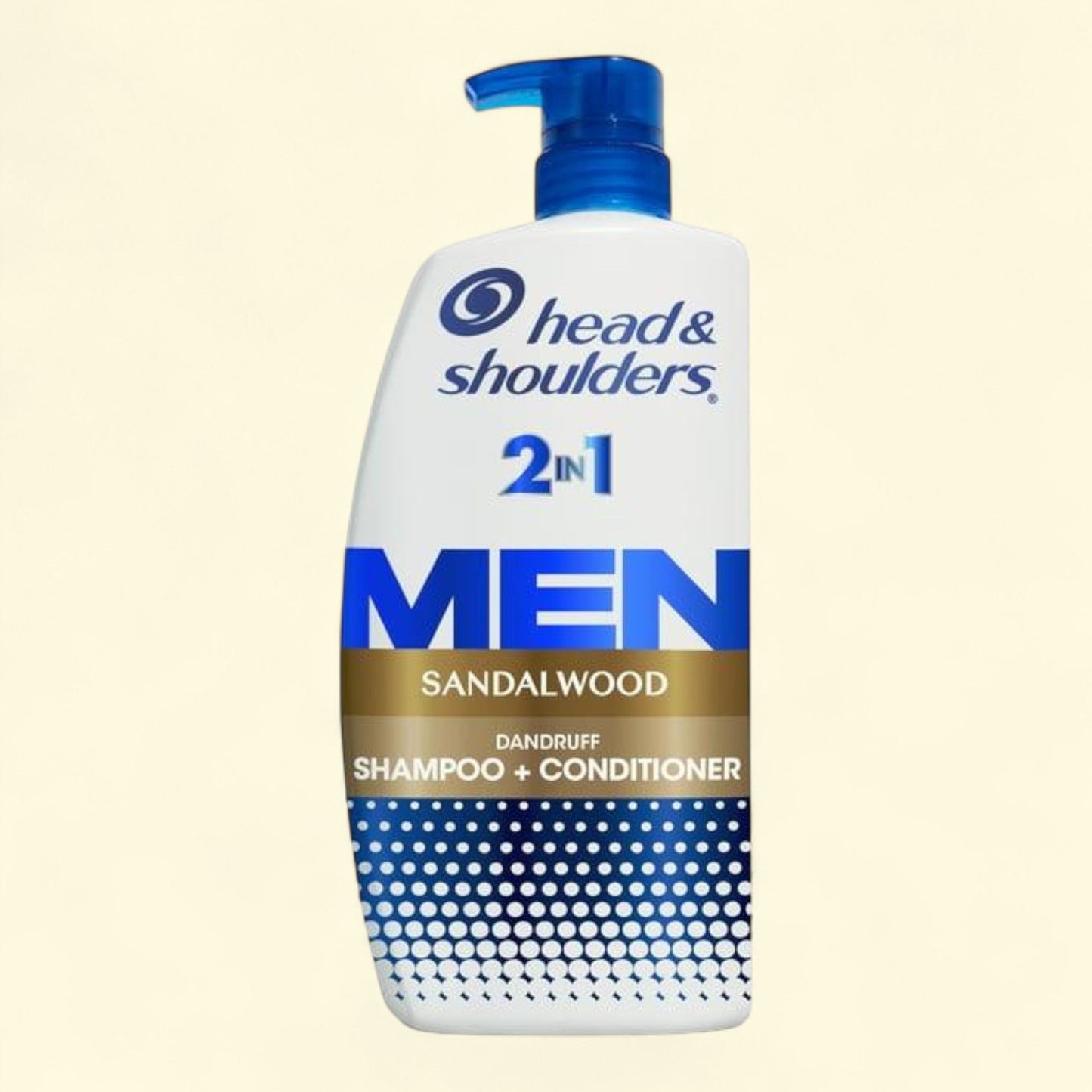 Head and Shoulders Men 2 in 1 Dandruff Shampoo and Conditioner, Sandalwood, 28.2 fl oz