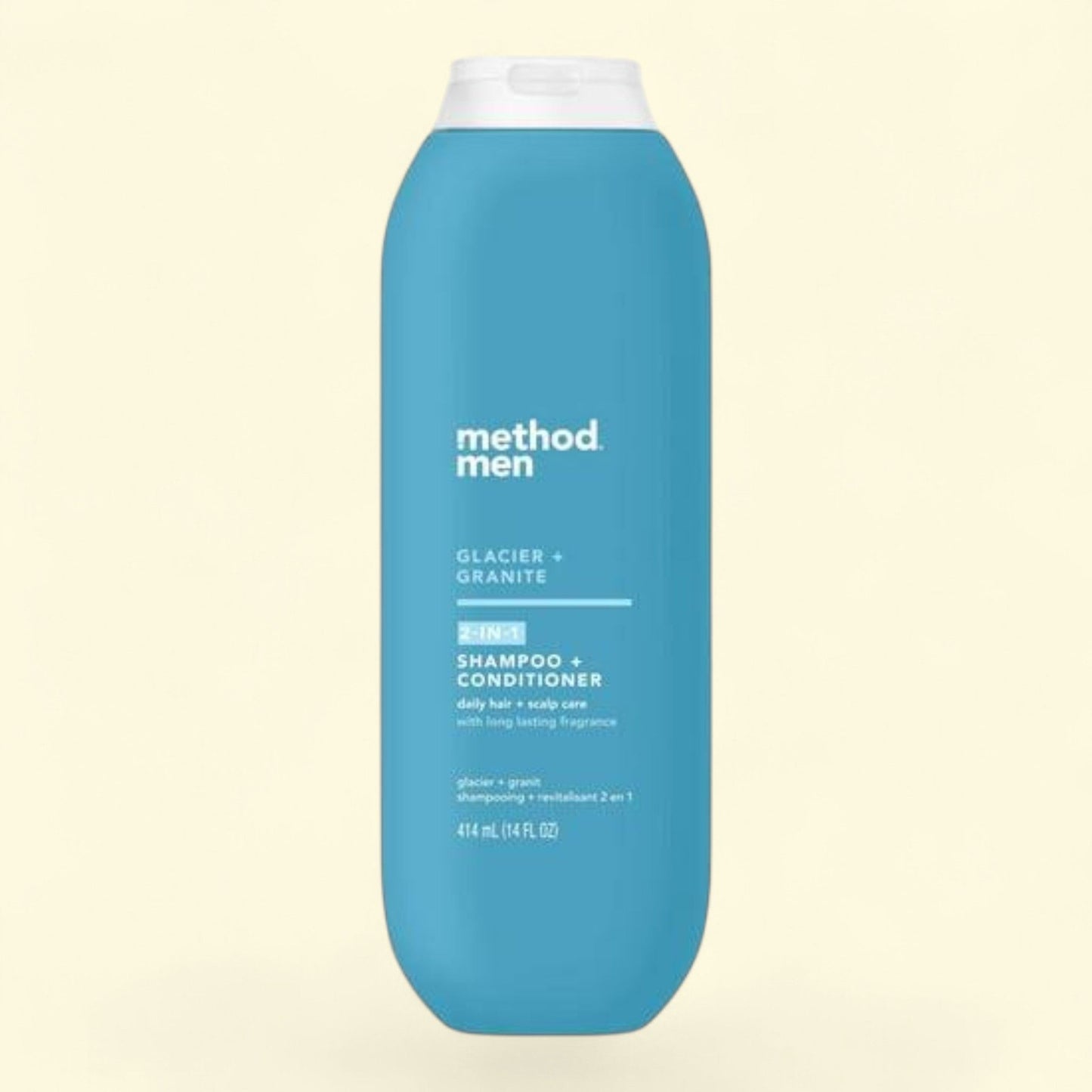 Method Men 2-in-1 Shampoo and Conditioner, Glacier + Granite, 14 oz